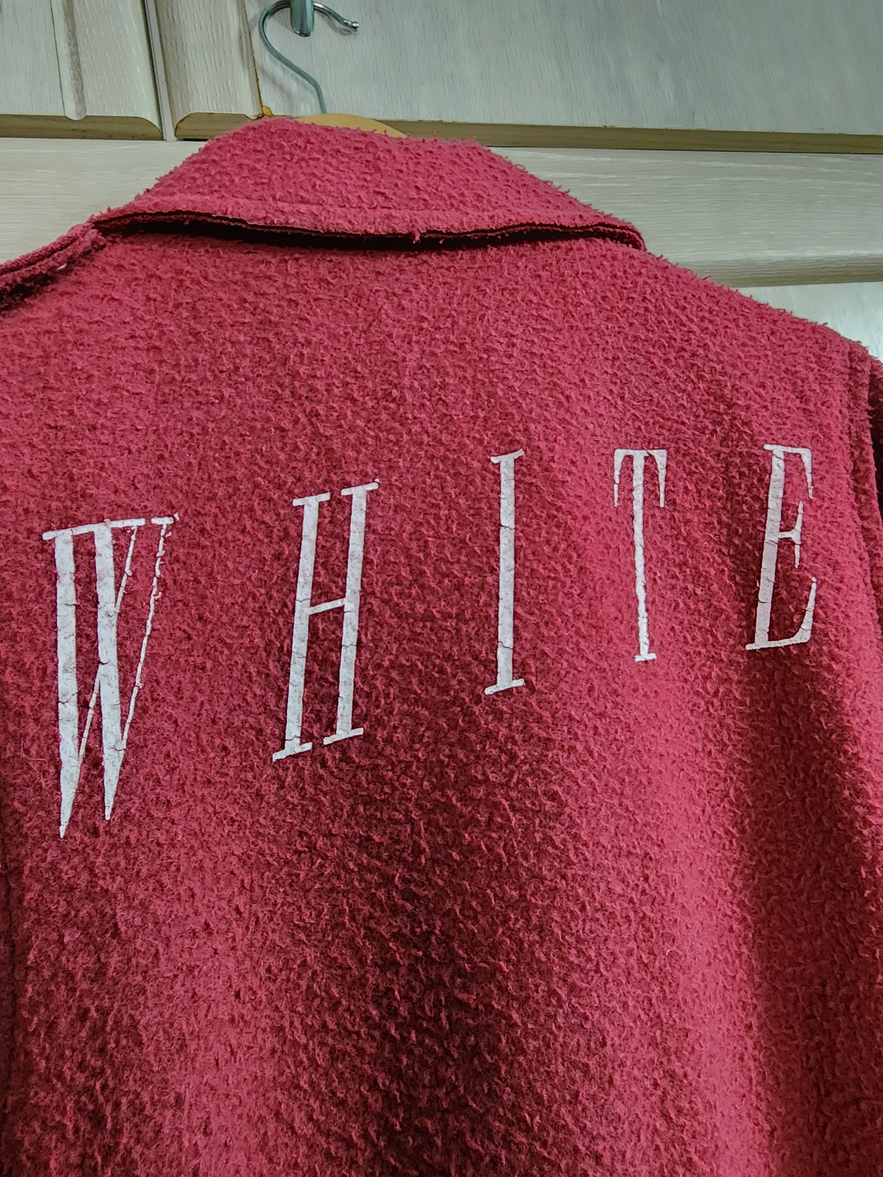 Off-White Wool Perfecto Biker Jacket Size US S / EU 44-46 / 1 - 8 Thumbnail
