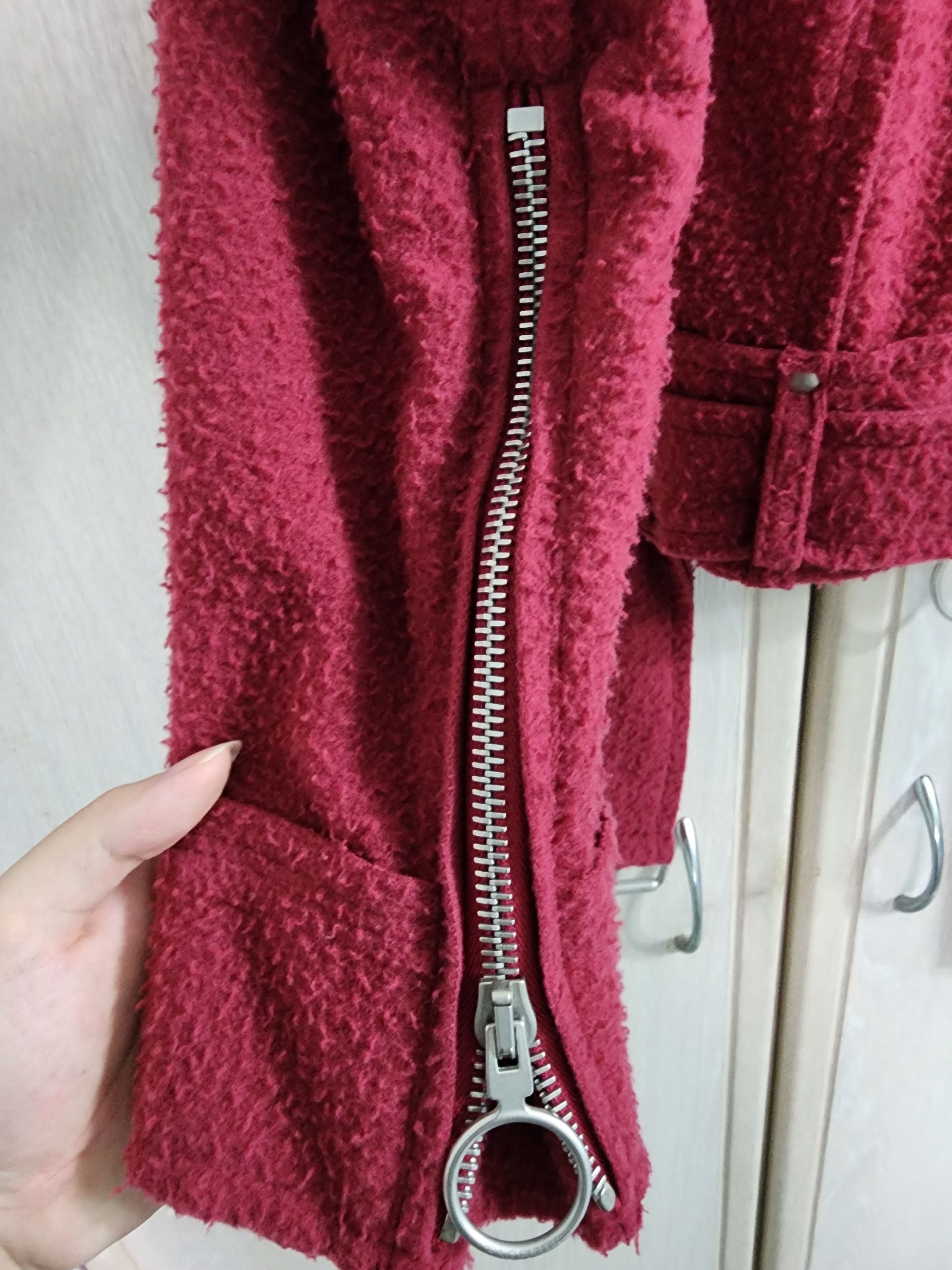 Off-White Wool Perfecto Biker Jacket Size US S / EU 44-46 / 1 - 10 Thumbnail