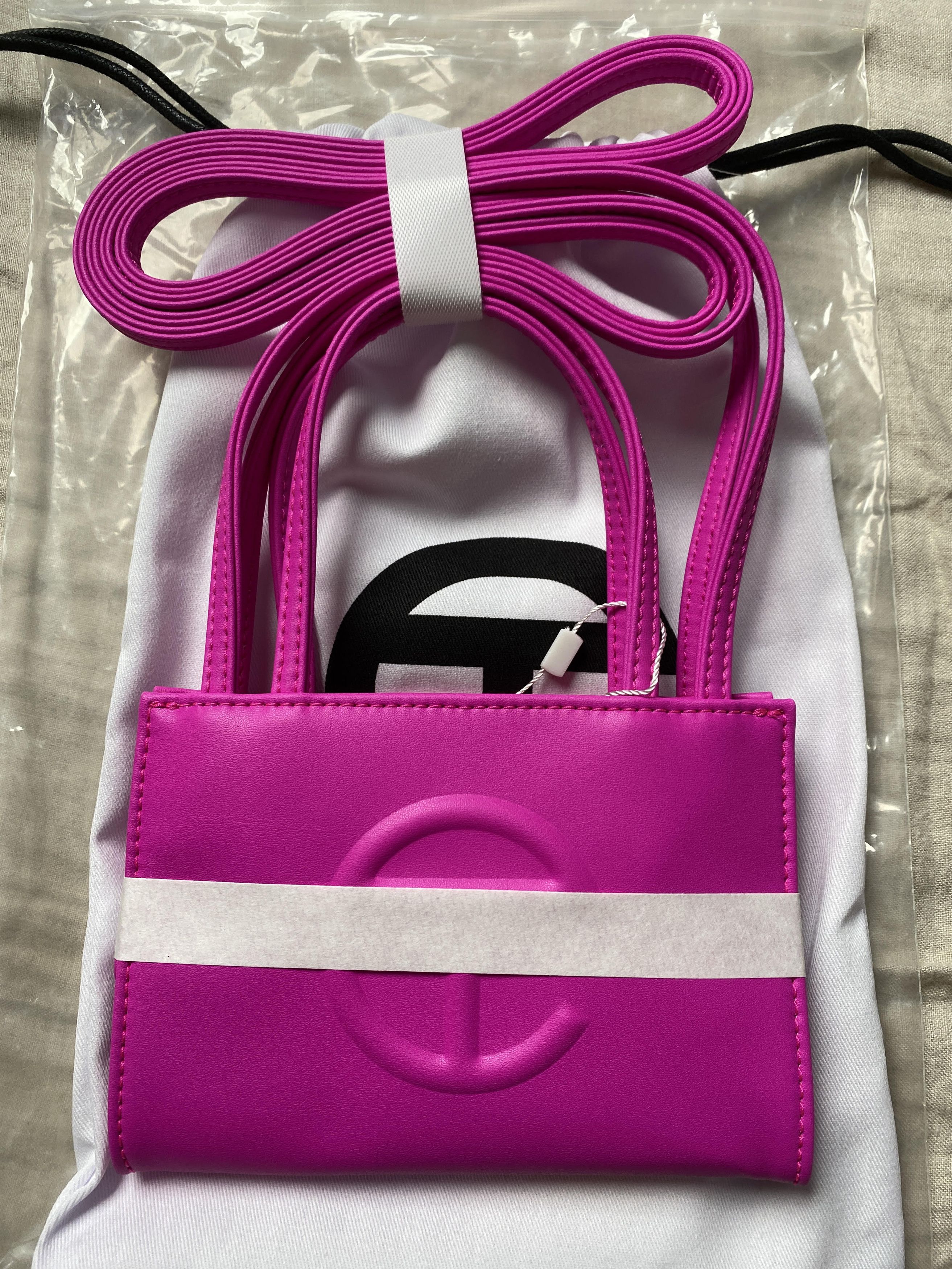 Telfar telfar small shopping bag tote- azalea Size ONE SIZE - 1 Thumbnail