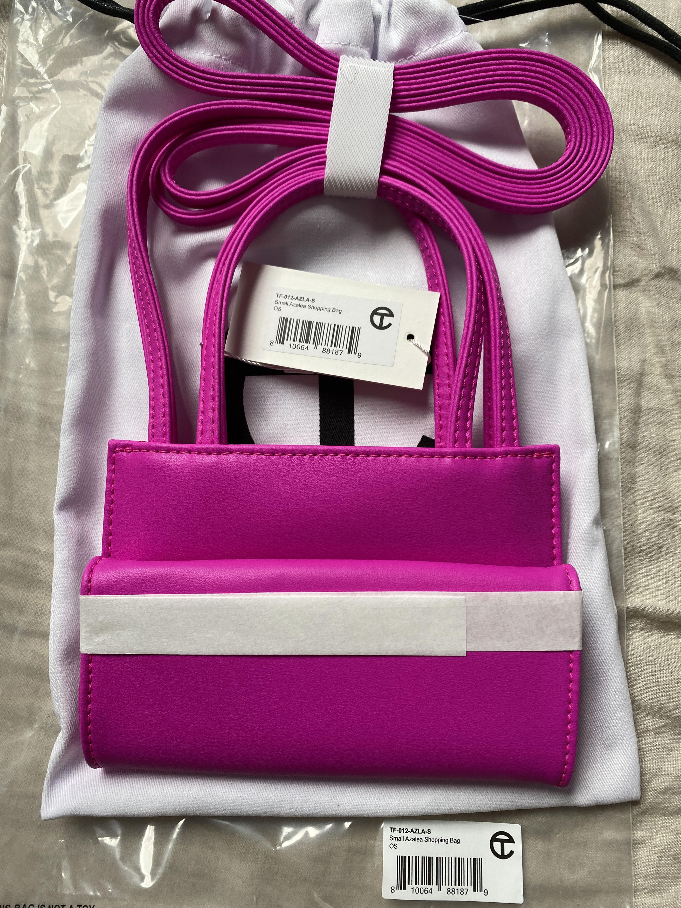 Telfar telfar small shopping bag tote- azalea Size ONE SIZE - 4 Thumbnail