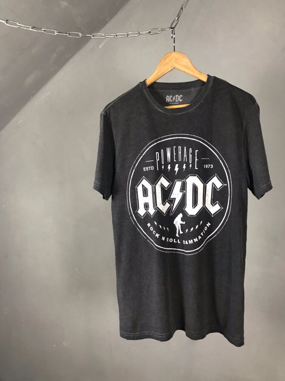 AC/DC × Band Tees × Vintage AC/DC vintage rock band tee Size US L / EU 52-54 / 3 - 1 Thumbnail