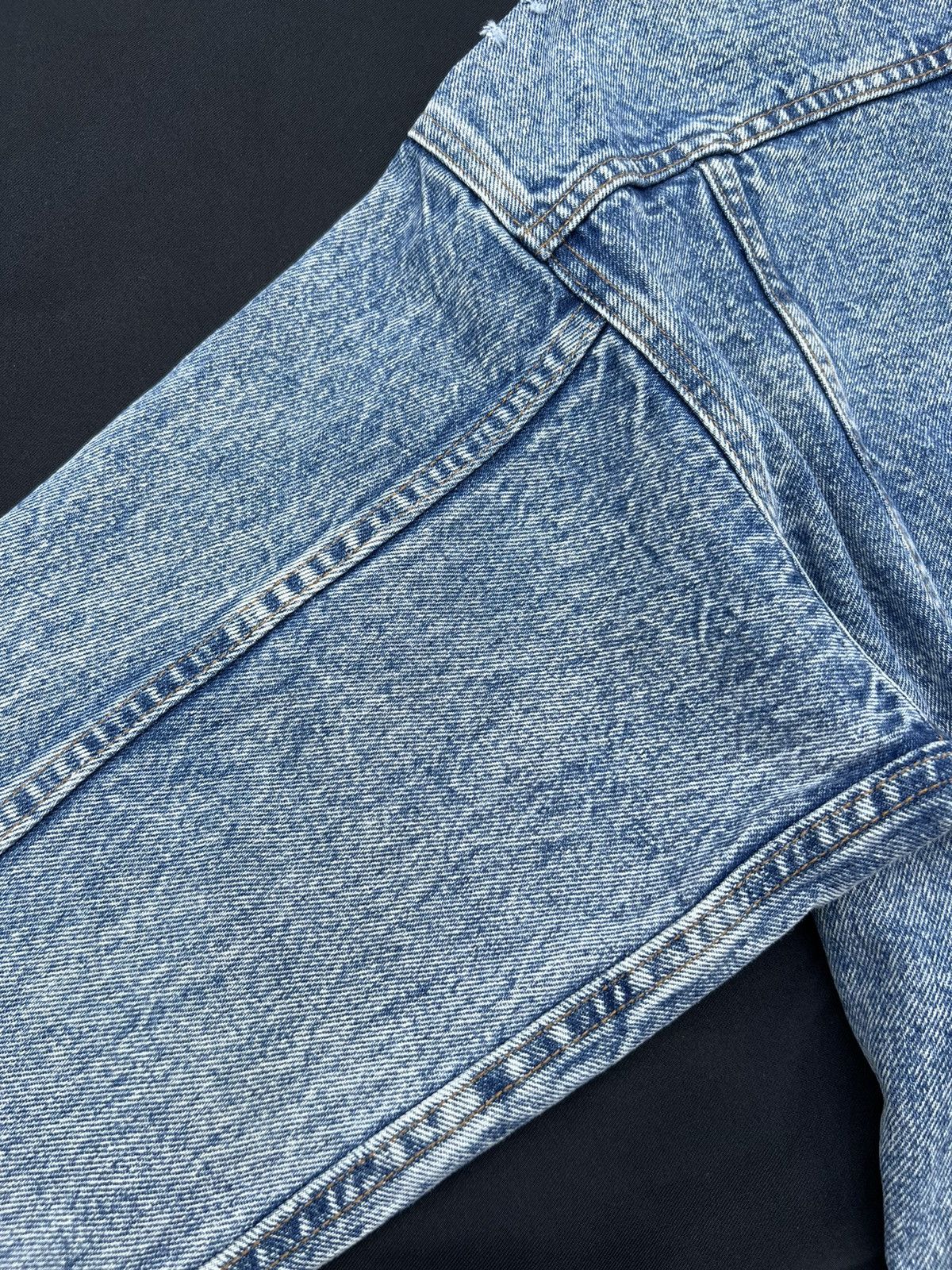 Levi's 80s 90s Levi’s Made in Usa Acid Washed Trucker Denim Jacket Size US L / EU 52-54 / 3 - 12 Thumbnail