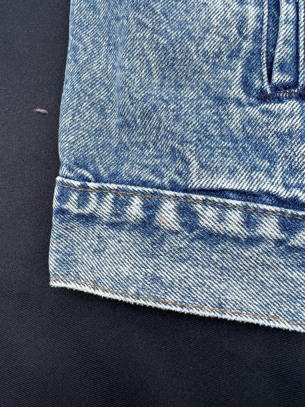 Levi's 80s 90s Levi’s Made in Usa Acid Washed Trucker Denim Jacket Size US L / EU 52-54 / 3 - 4 Thumbnail