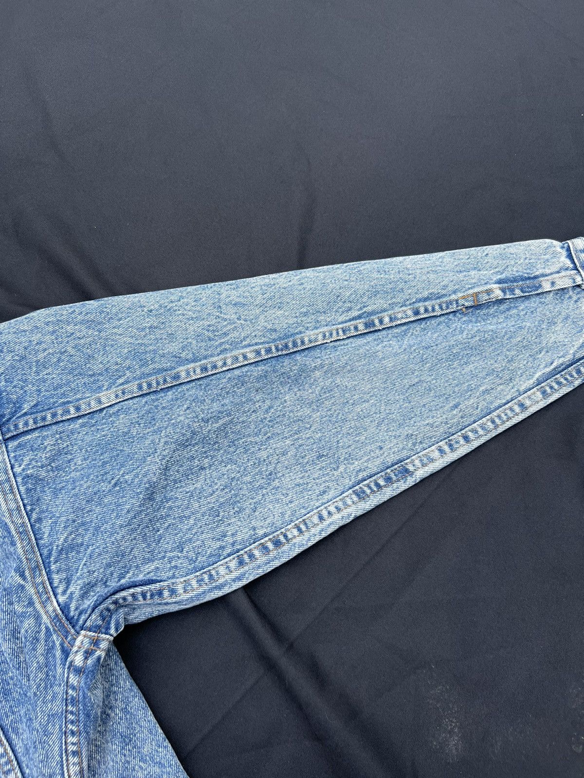 Levi's 80s 90s Levi’s Made in Usa Acid Washed Trucker Denim Jacket Size US L / EU 52-54 / 3 - 14 Thumbnail