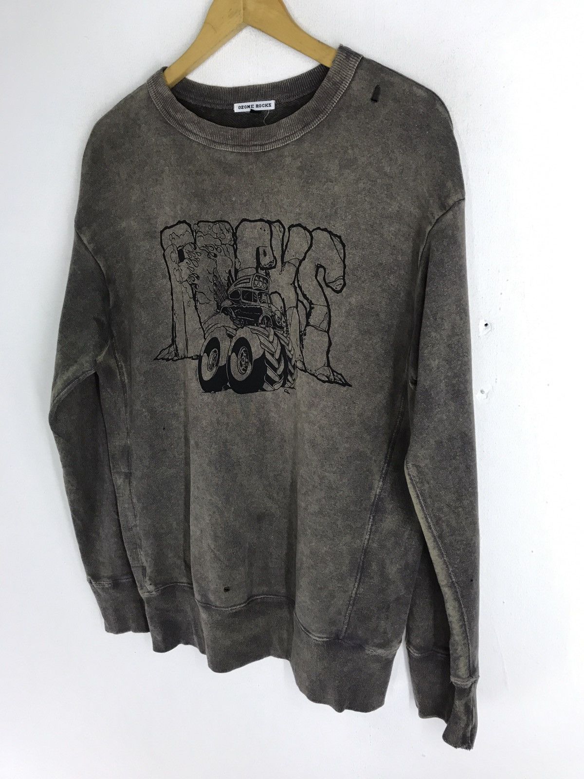 Beauty Beast 🔥FINAL DROP🔥RARE OZONE ROCK FADED SPLASH DYED RAF SIMONS Size US L / EU 52-54 / 3 - 4 Thumbnail