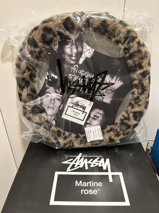 Stussy x Martine Rose Steering Wheel Cover Leopard Faux