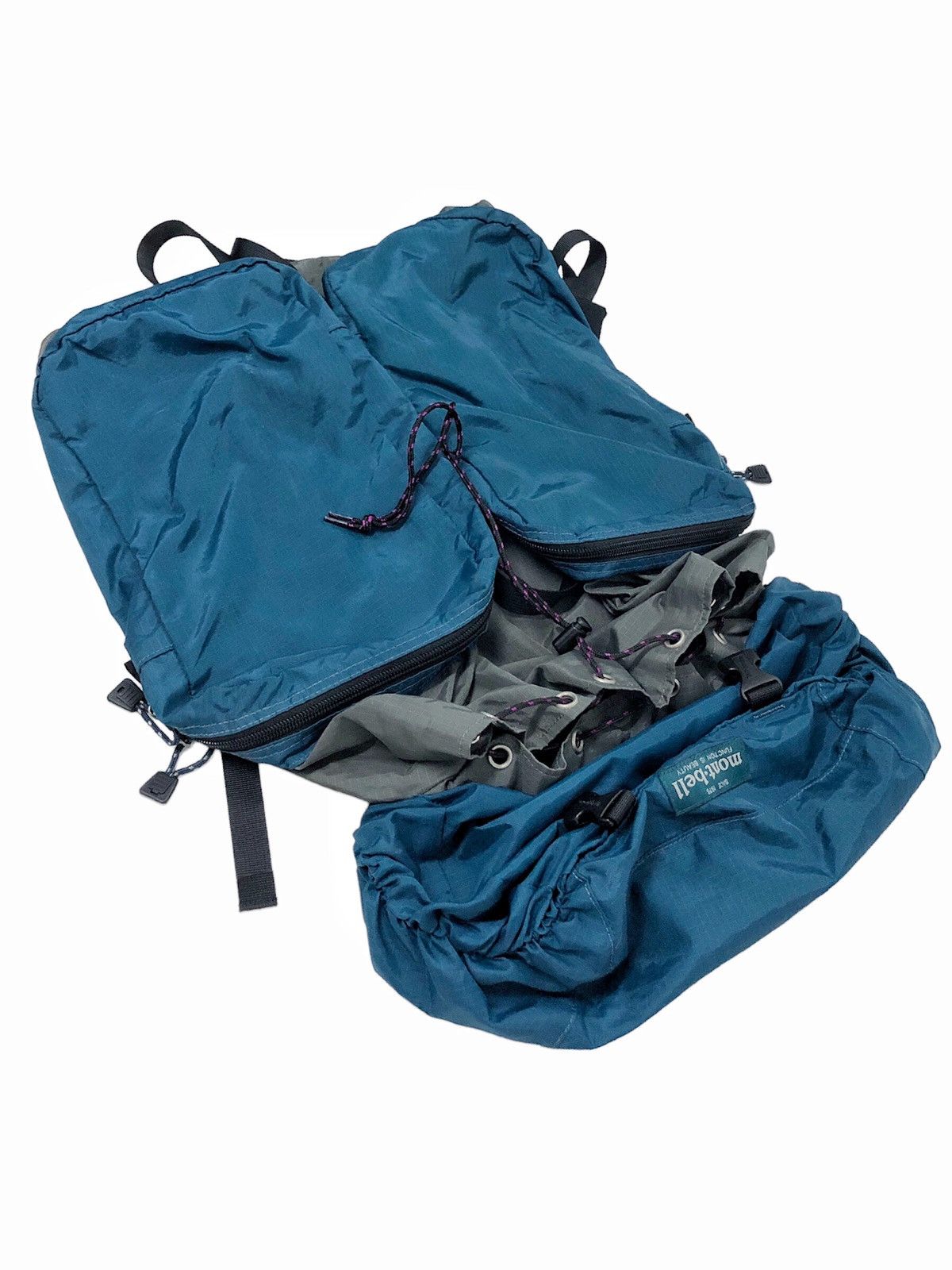 Montbell 2000s Montbell Outdoor tanker backpack multi pocket Size ONE SIZE - 7 Thumbnail