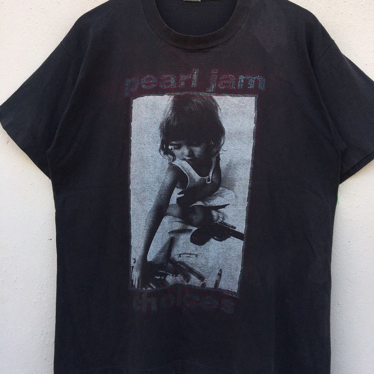 Pearl Jam Choices T Shirt Pearl Vintage 1992 PEARL JAM CHOICES