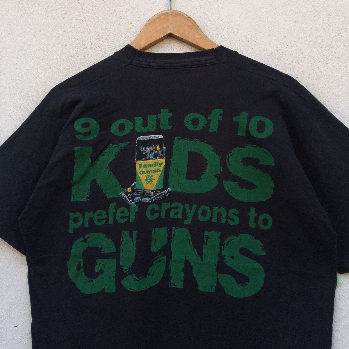 Band Tees × Vintage Vintage 1992 PEARL JAM CHOICES CRAYONS GRUNGE BAND T-shirt Size US XL / EU 56 / 4 - 9 Thumbnail