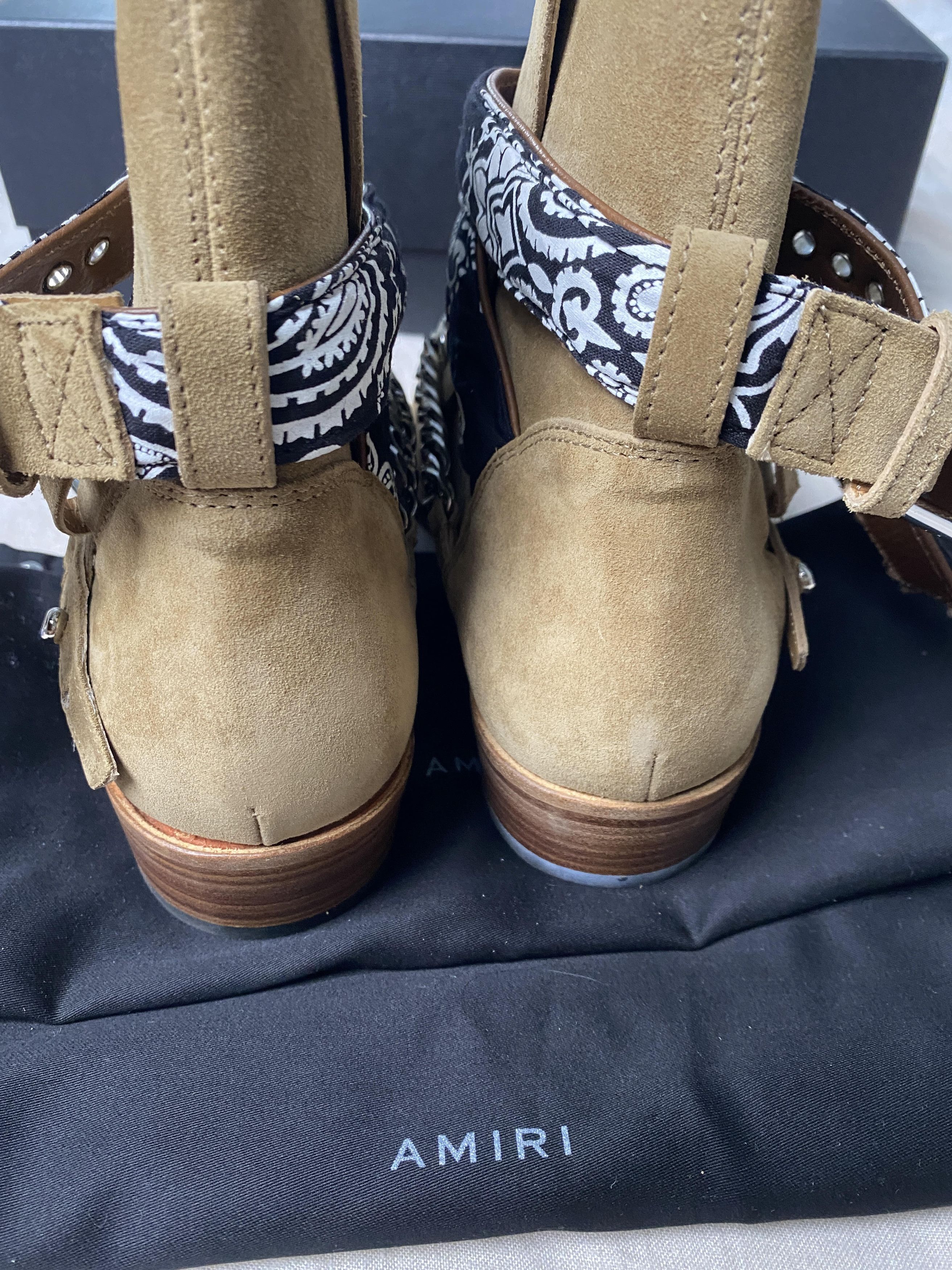 Amiri AMIRI bandana buckle chain jodhpur boots Size US 8 / EU 41 - 7 Thumbnail