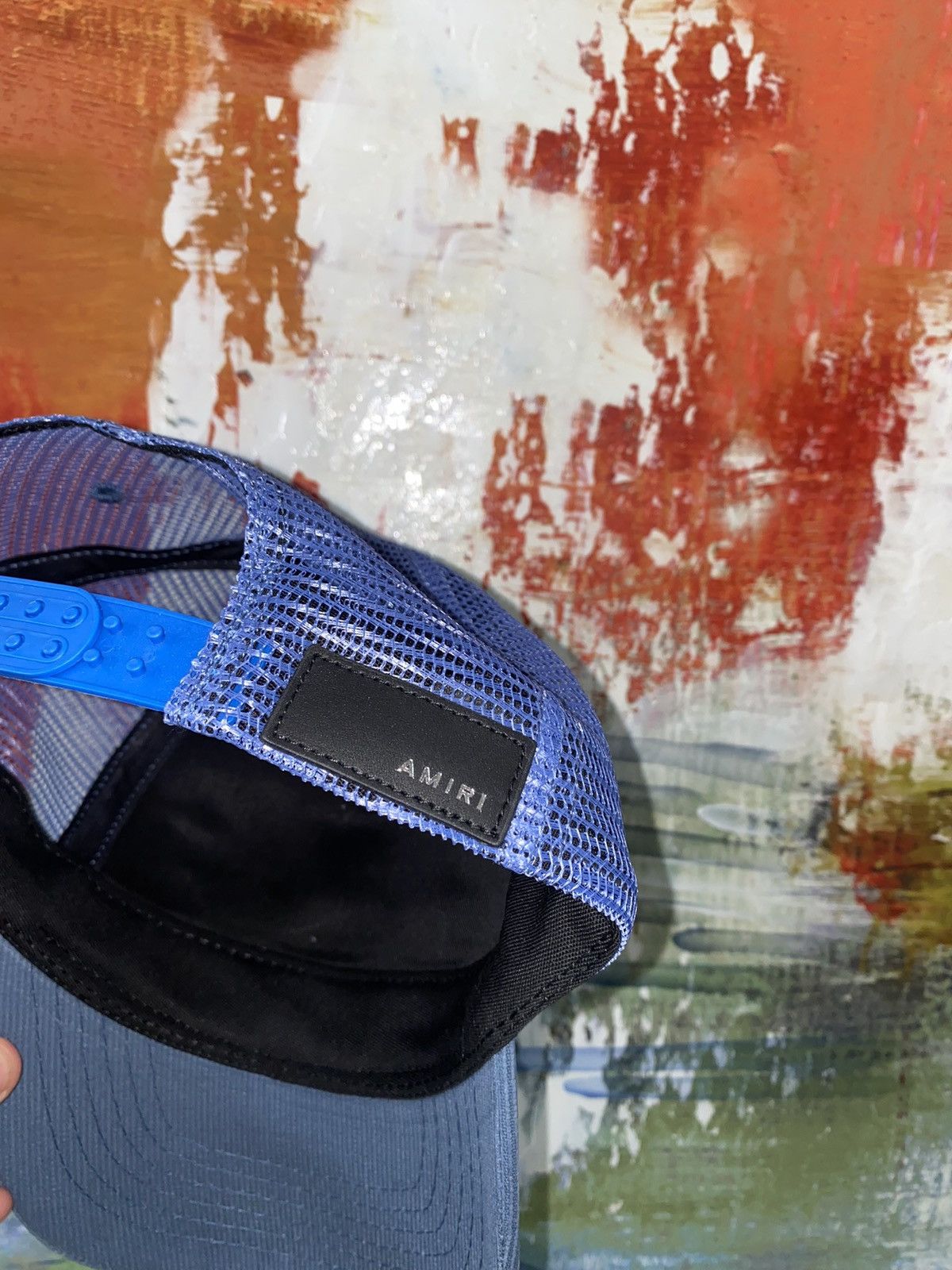 Amiri Amiri blue 3 star hat Size ONE SIZE - 3 Thumbnail