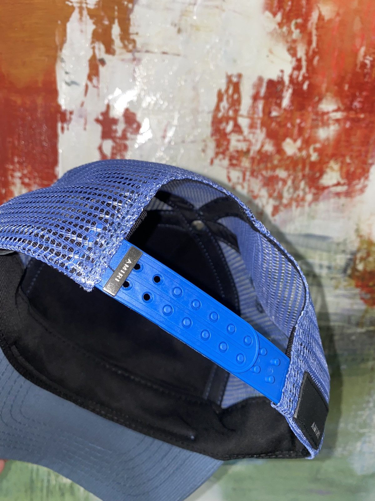 Amiri Amiri blue 3 star hat Size ONE SIZE - 5 Thumbnail