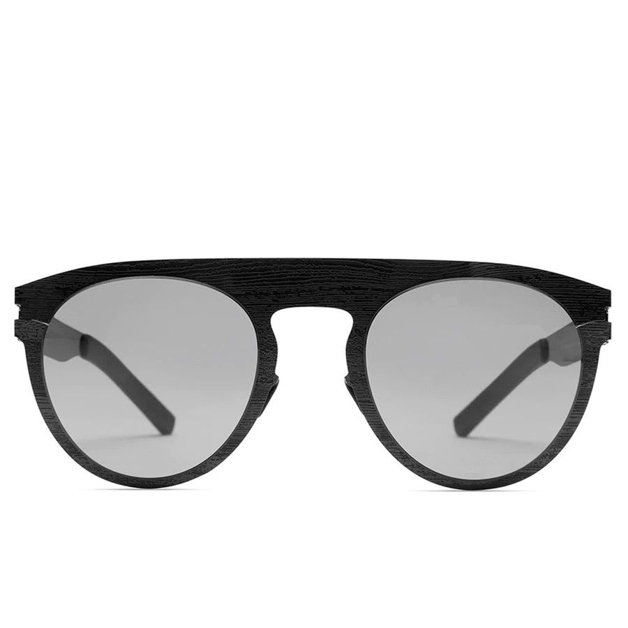 Maison Margiela × Mykita Black Solid Sunglasses Size ONE SIZE - 1 Thumbnail