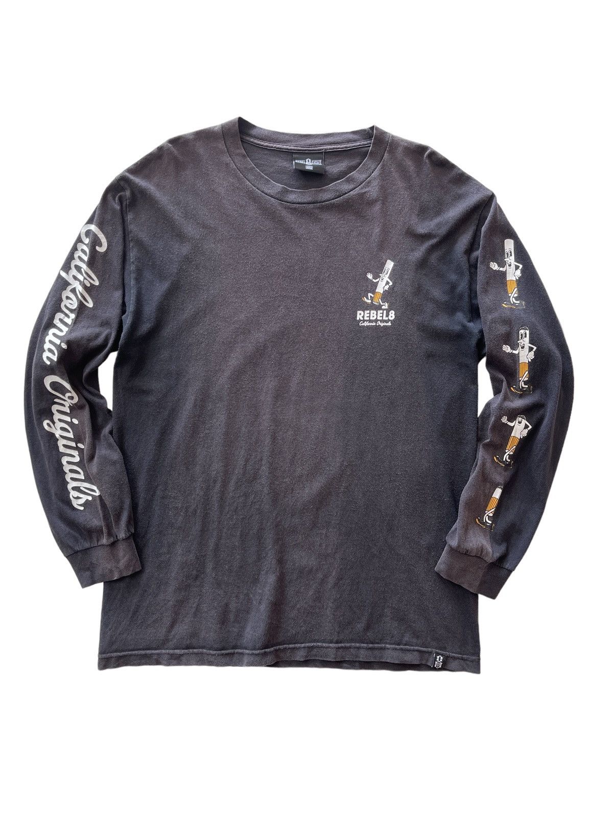 Rebel8 Rebel 8 Skates Faded Black Shirt Size US L / EU 52-54 / 3 - 2 Thumbnail