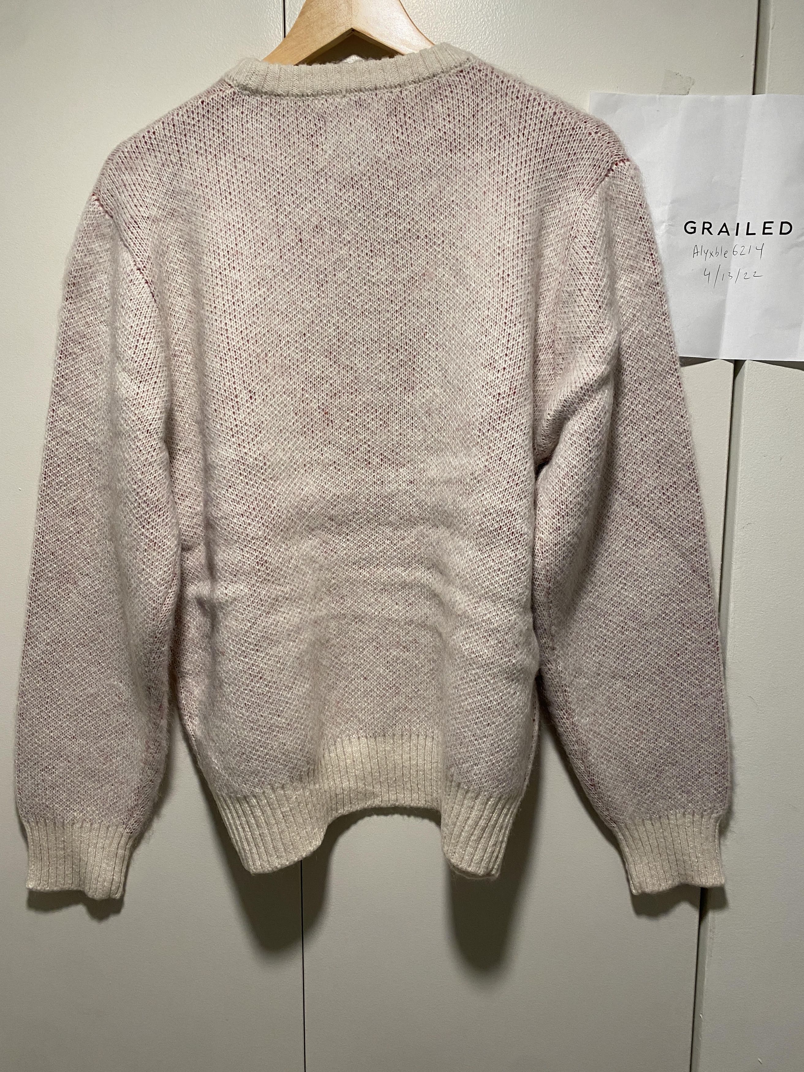 Stussy Stussy DICE MOHAIR SWEATER Brushed wool medium Size US S / EU 44-46 / 1 - 4 Thumbnail