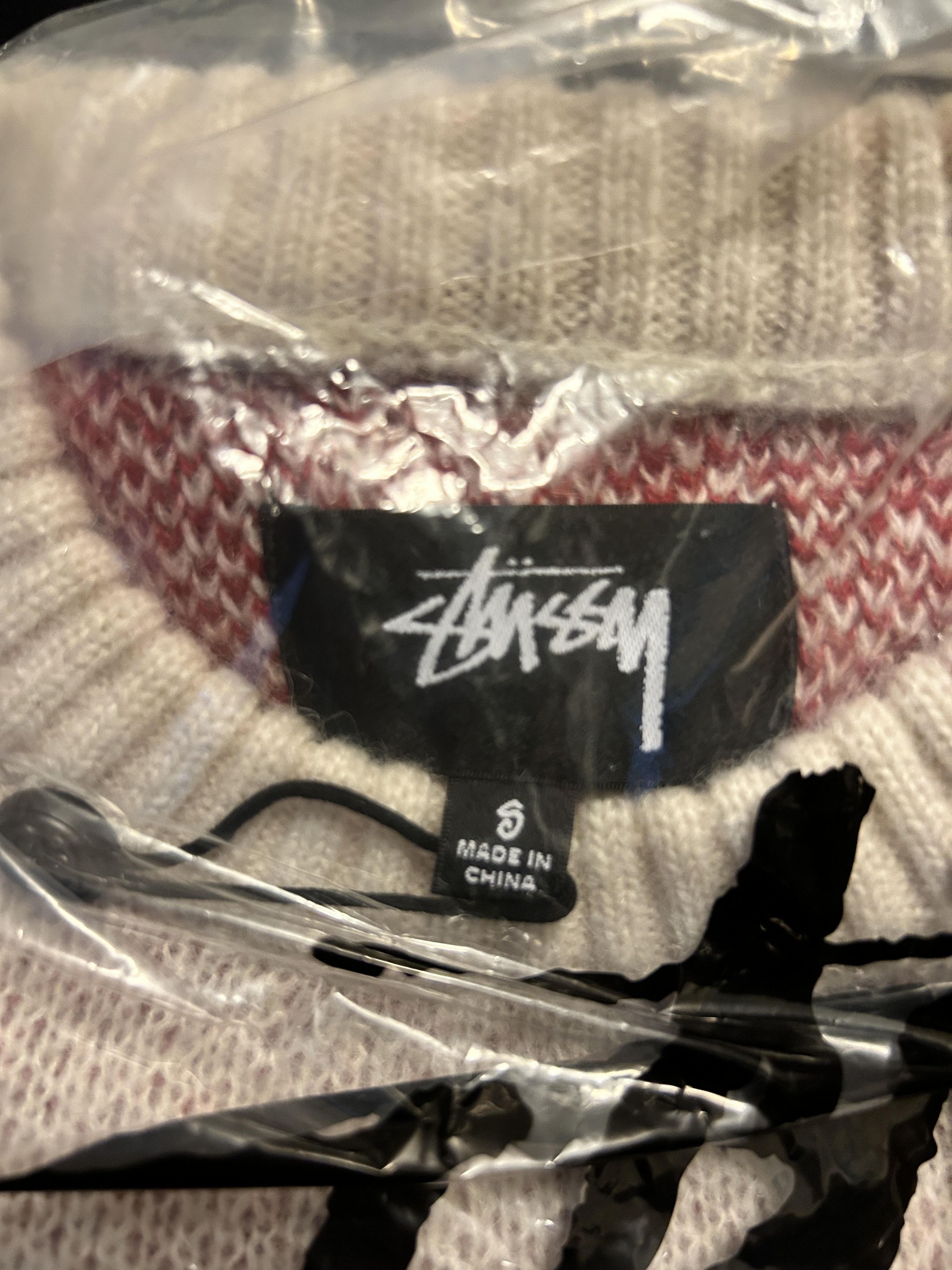 Stussy Stussy DICE MOHAIR SWEATER Brushed wool medium Size US S / EU 44-46 / 1 - 8 Thumbnail