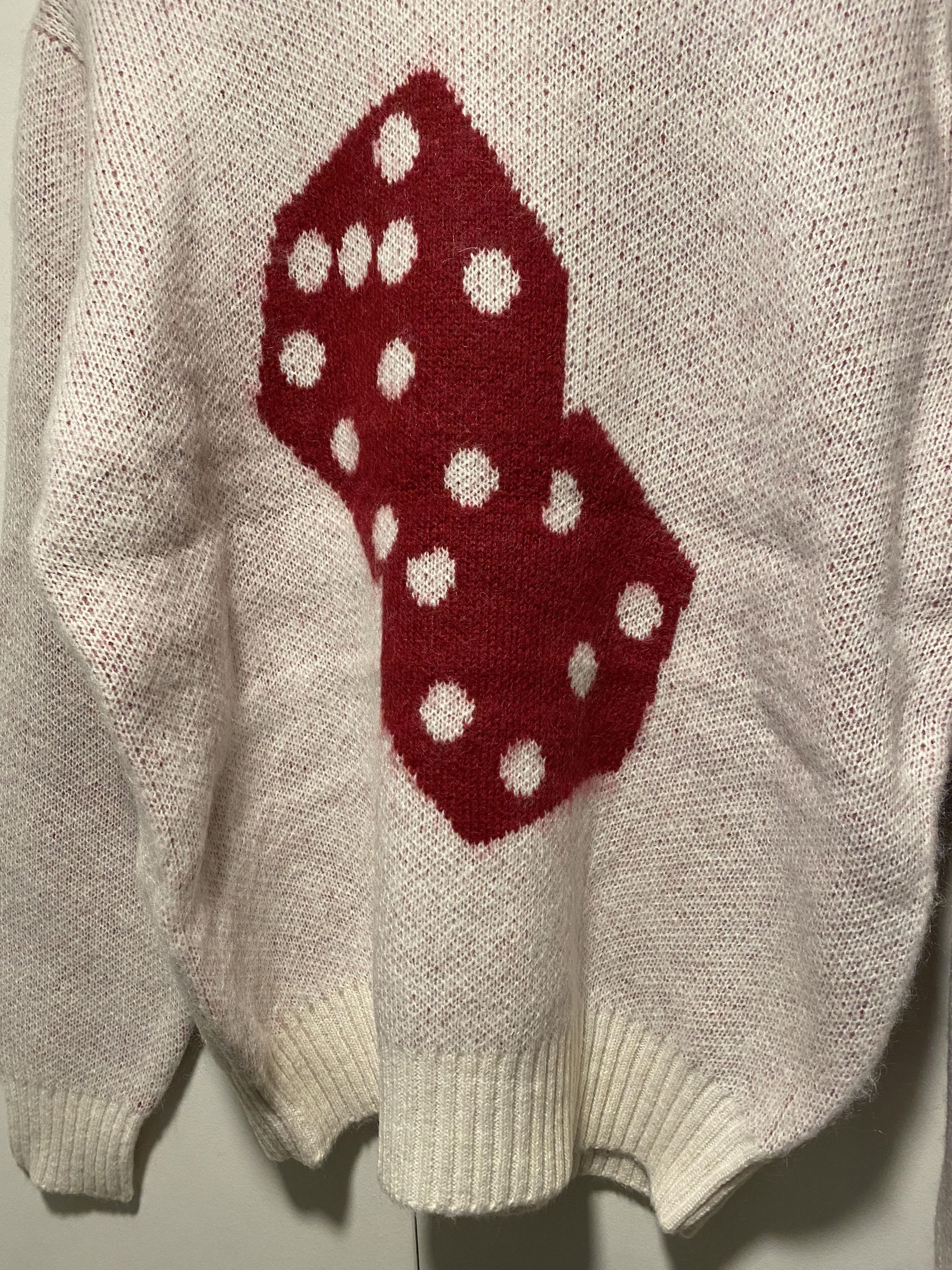 Stussy Stussy DICE MOHAIR SWEATER Brushed wool medium Size US S / EU 44-46 / 1 - 3 Thumbnail