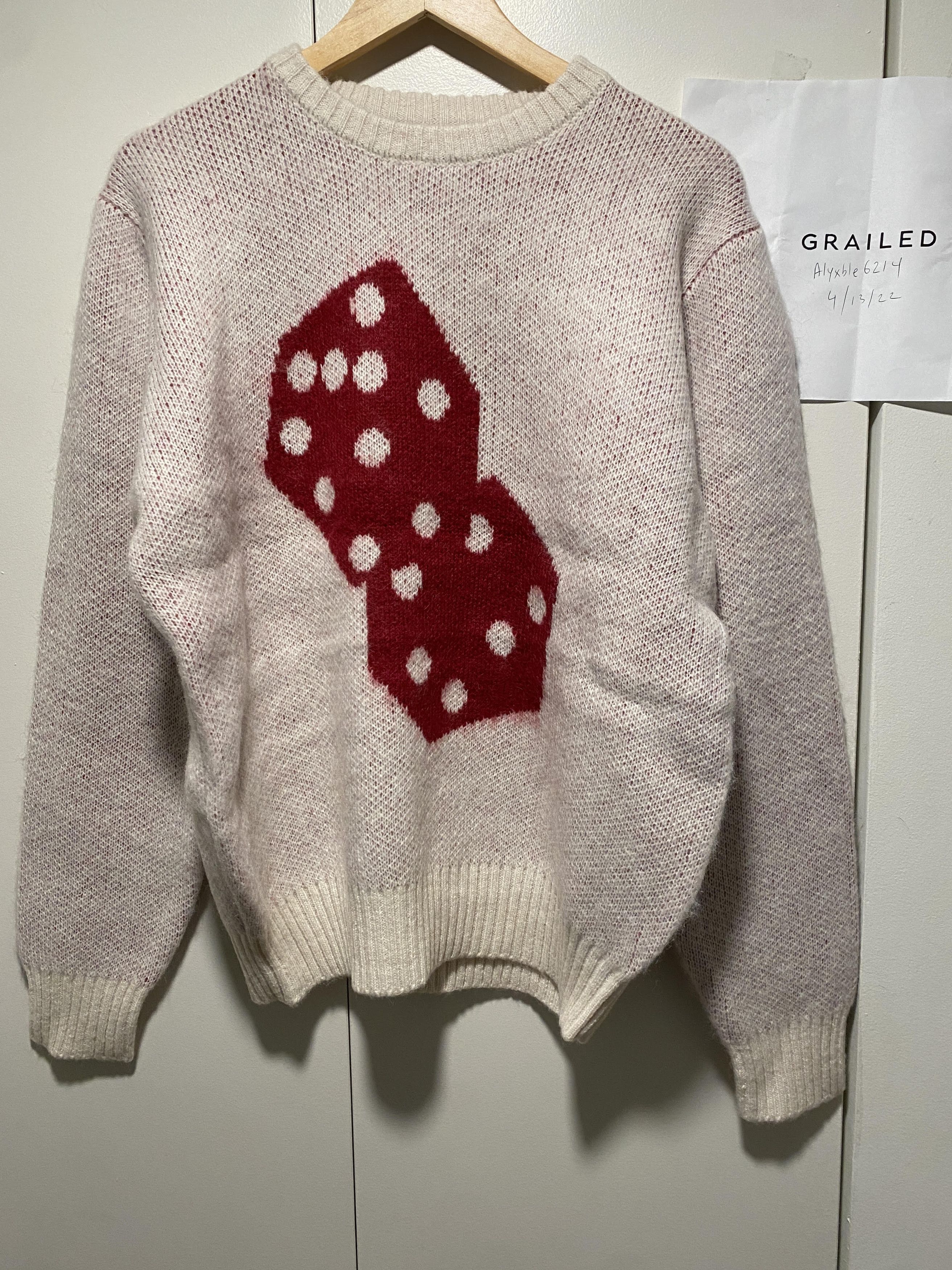 Dice Mohair Sweater Stussy | Grailed