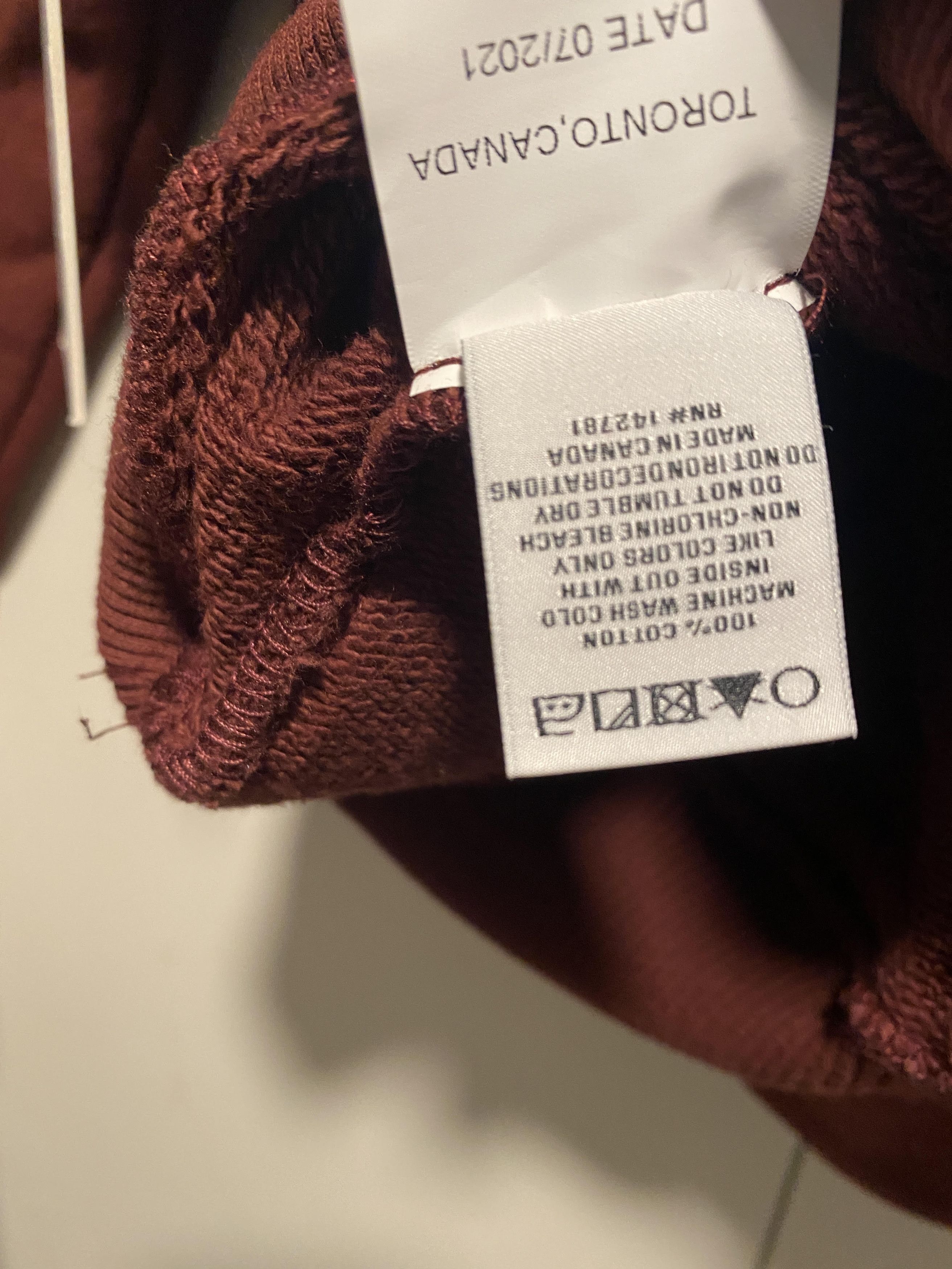 Aime Leon Dore Chain Stitch Quarter Zip Sweatshirt - chocolate truffle Size US M / EU 48-50 / 2 - 7 Thumbnail