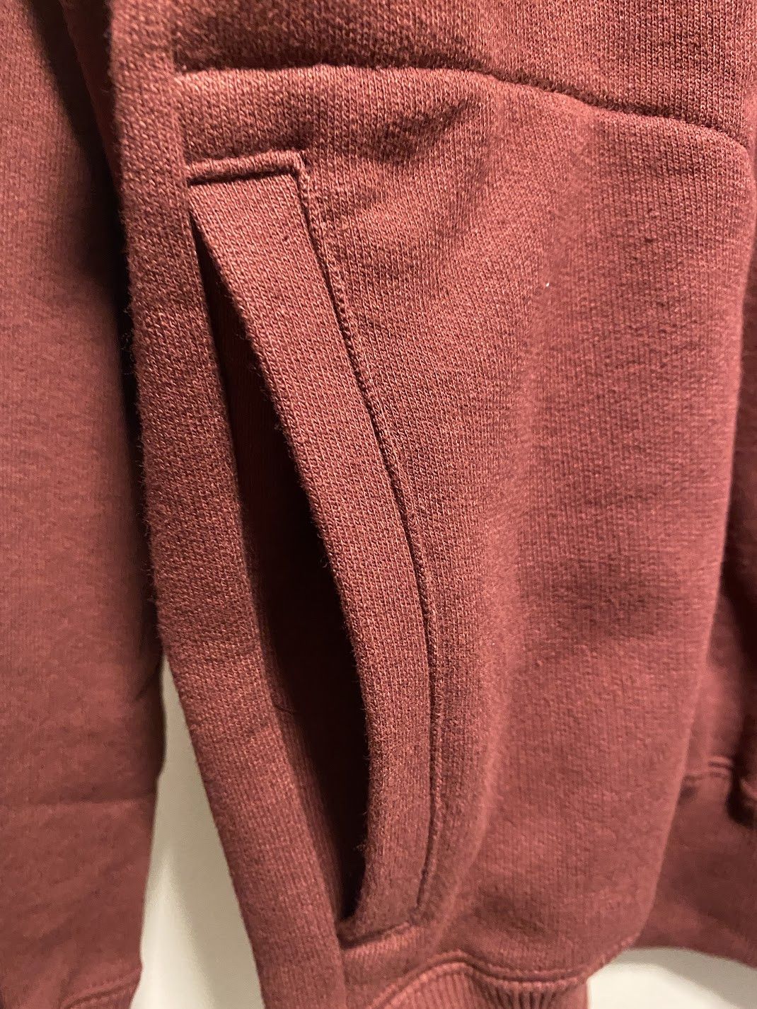Aime Leon Dore Chain Stitch Quarter Zip Sweatshirt - chocolate truffle Size US M / EU 48-50 / 2 - 3 Thumbnail