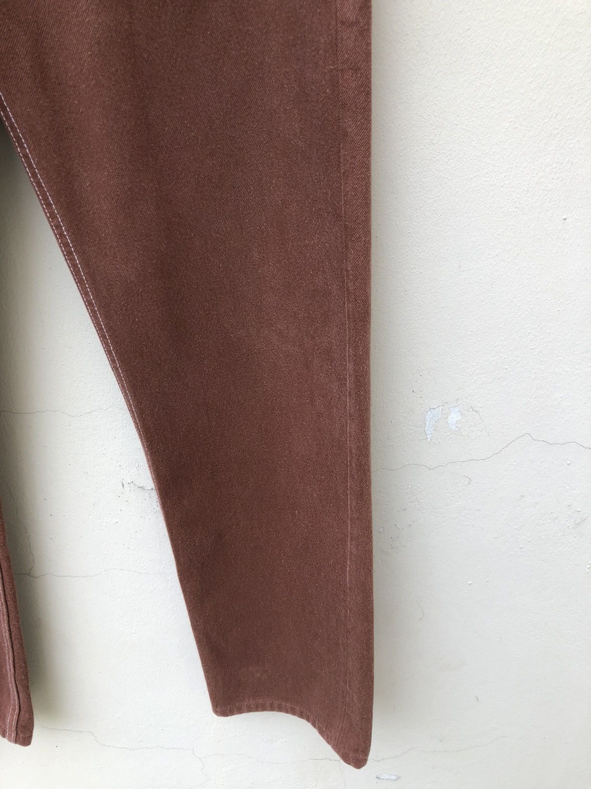 Levi's Vintage Late 80s Levi’s 501 Made in Usa Jeans Brown Denim Size US 32 / EU 48 - 7 Thumbnail