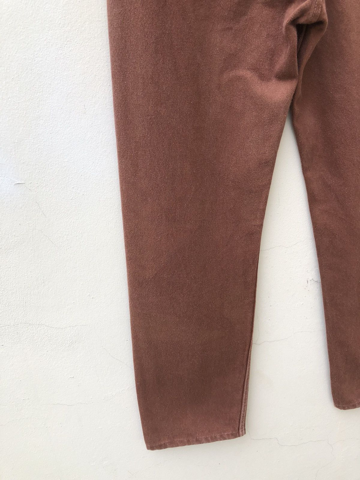 Levi's Vintage Late 80s Levi’s 501 Made in Usa Jeans Brown Denim Size US 32 / EU 48 - 12 Thumbnail