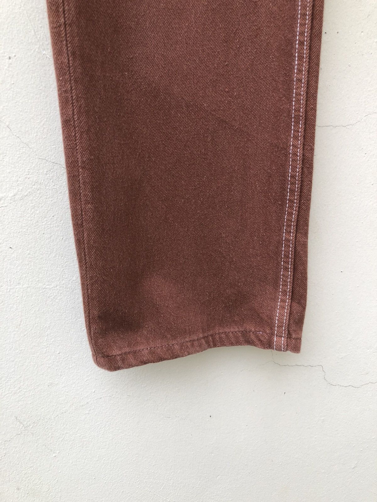 Levi's Vintage Late 80s Levi’s 501 Made in Usa Jeans Brown Denim Size US 32 / EU 48 - 5 Thumbnail