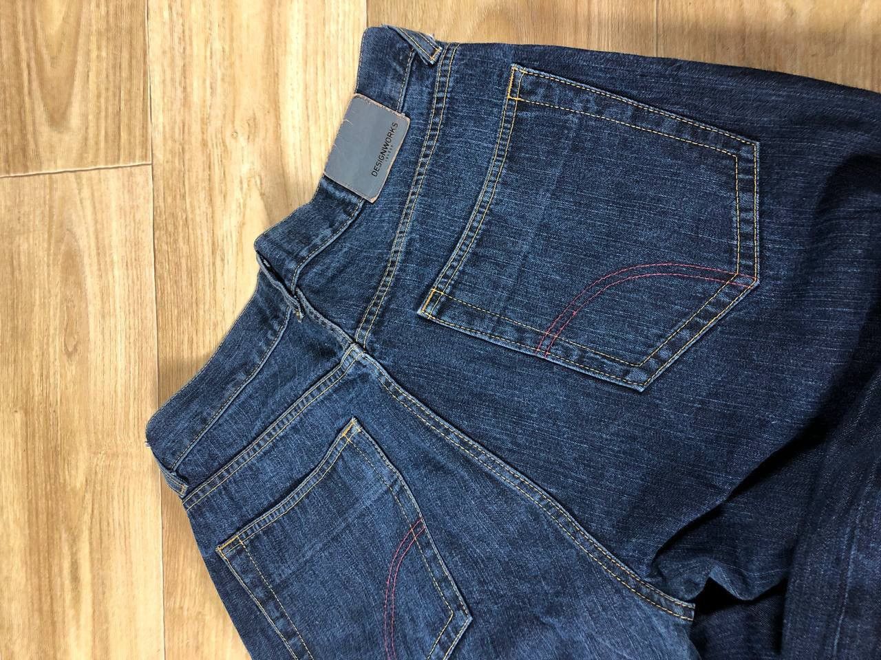 Japanese Brand Designworks Japanese brand streetwear Selvedge denim jeans Size US 34 / EU 50 - 7 Thumbnail