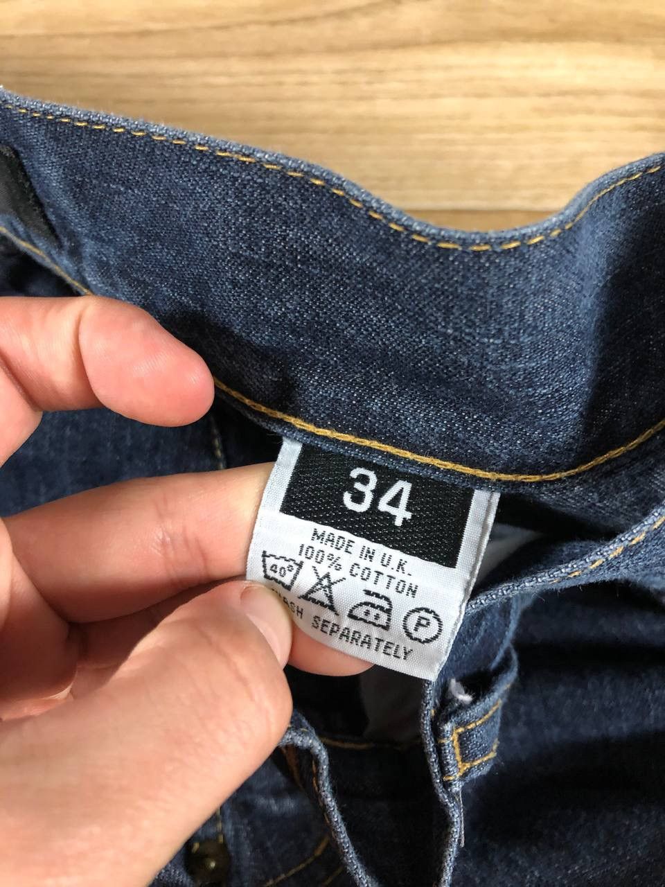 Japanese Brand Designworks Japanese brand streetwear Selvedge denim jeans Size US 34 / EU 50 - 6 Thumbnail