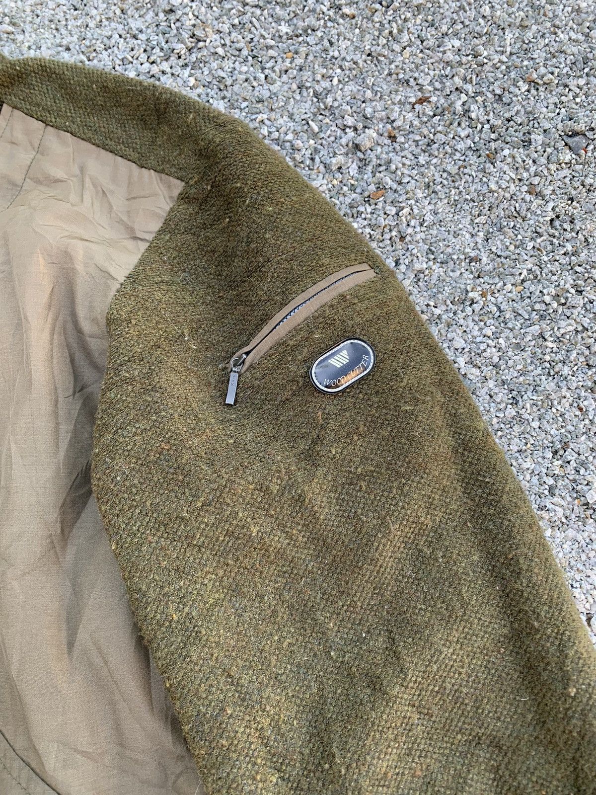 Japanese Brand × Vintage Vintage Wood Cutter Wool Bomber Jacket Size US L / EU 52-54 / 3 - 10 Thumbnail