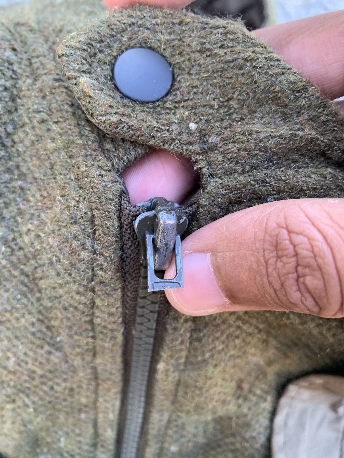 Japanese Brand × Vintage Vintage Wood Cutter Wool Bomber Jacket Size US L / EU 52-54 / 3 - 5 Thumbnail