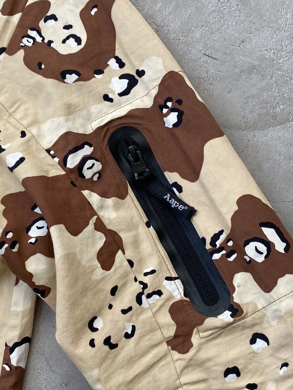 Aape Bape Camo Zip-Up Shirt Size US L / EU 52-54 / 3 - 8 Thumbnail