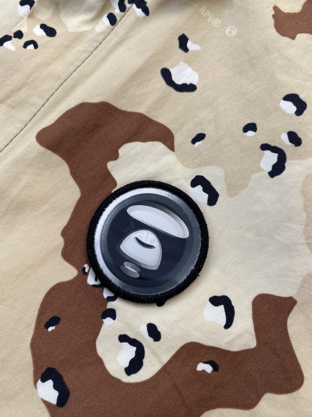 Aape Bape Camo Zip-Up Shirt Size US L / EU 52-54 / 3 - 11 Thumbnail