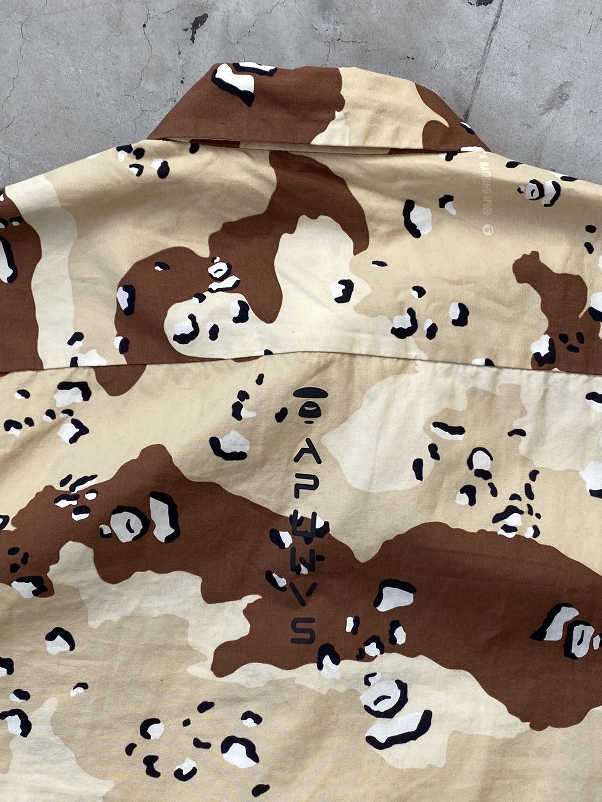Aape Bape Camo Zip-Up Shirt Size US L / EU 52-54 / 3 - 13 Thumbnail