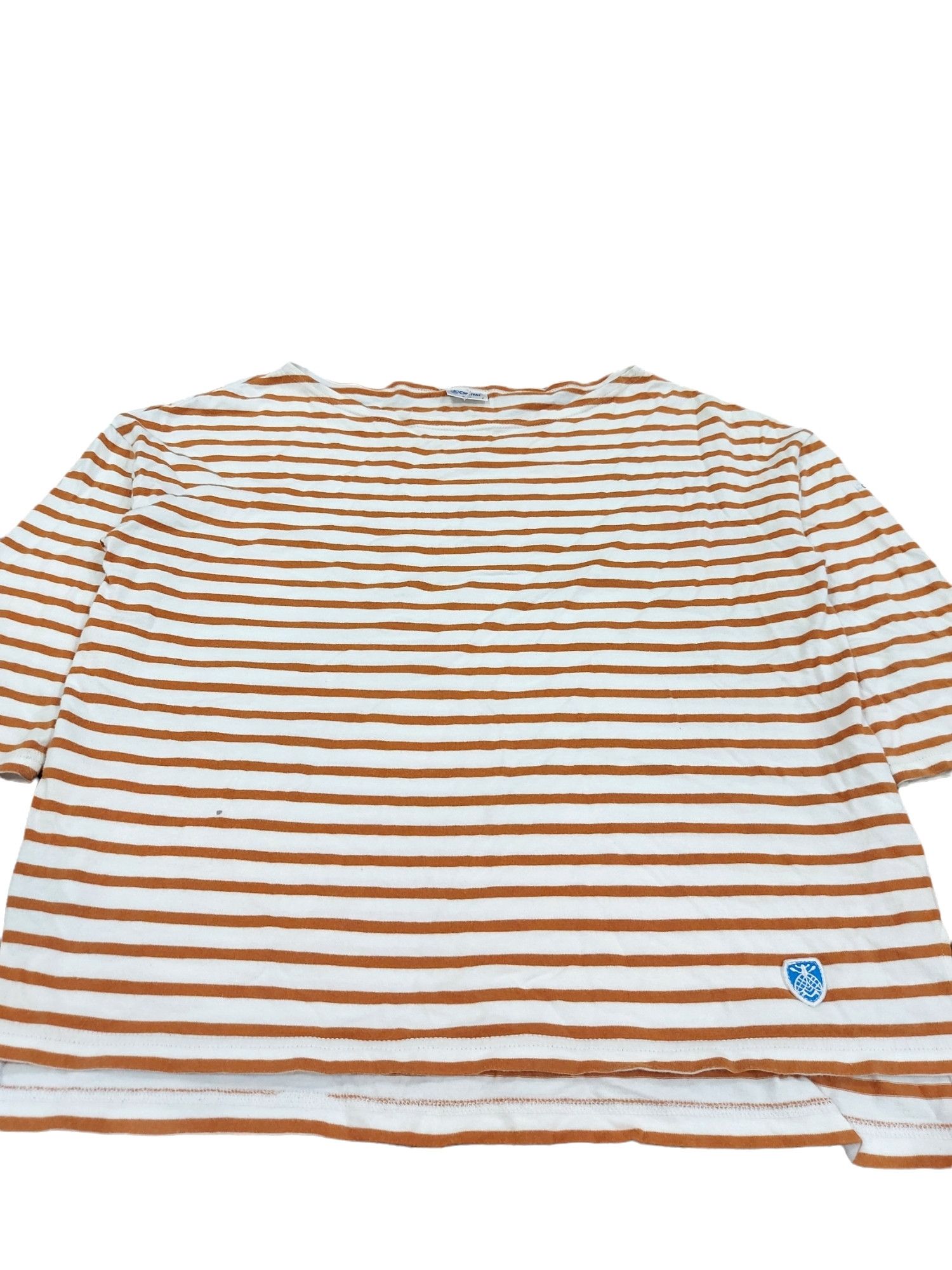 Designer × Orcival RARE! ORCIVAL MADE IN FRANCE STRIPED SAILOR 3 QUARTER Size L / US 10 / IT 46 - 5 Thumbnail