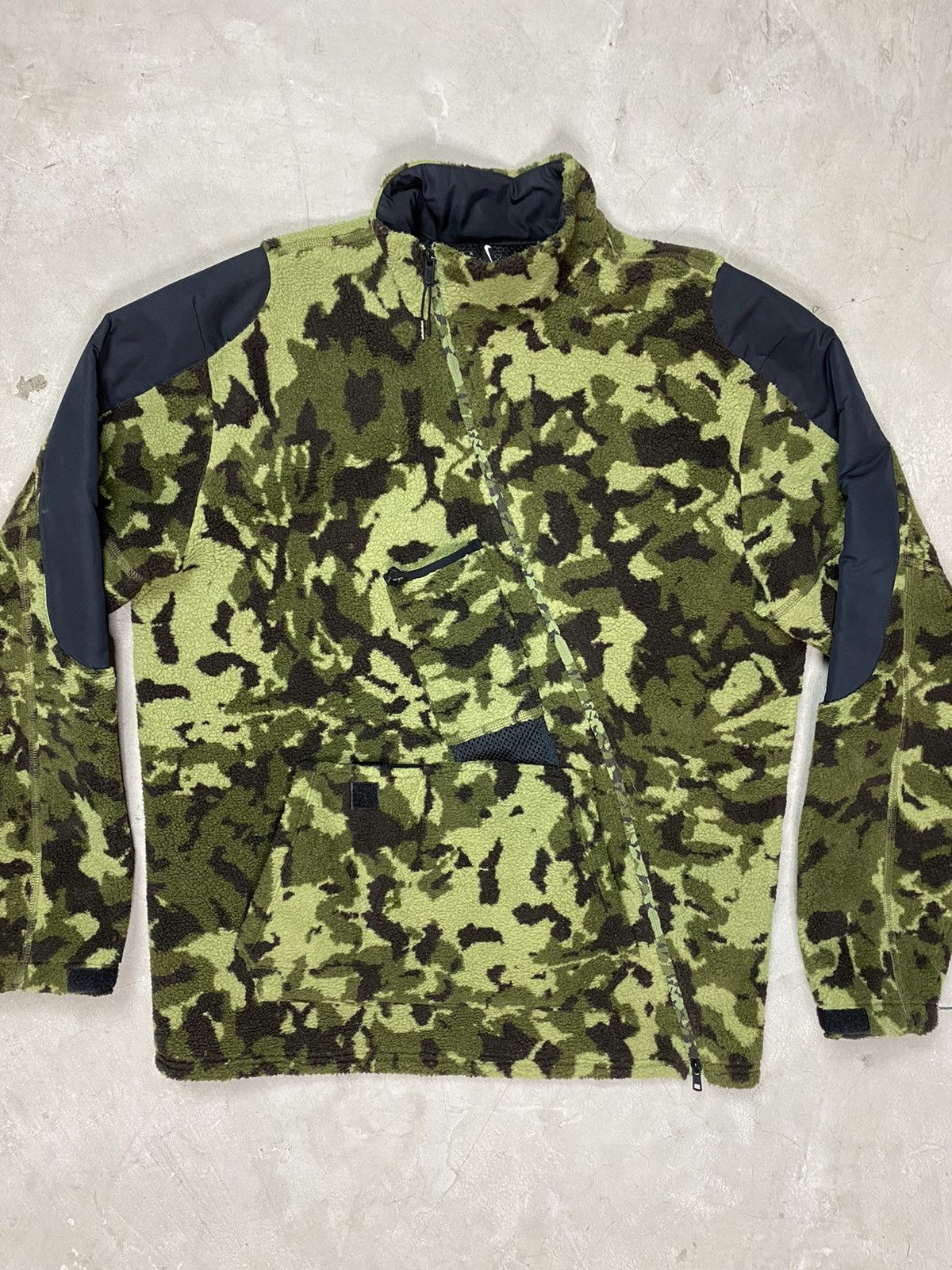 Alyx × Nike Alyx x Nike Camo Fleece Jacket Size US M / EU 48-50 / 2 - 3 Thumbnail