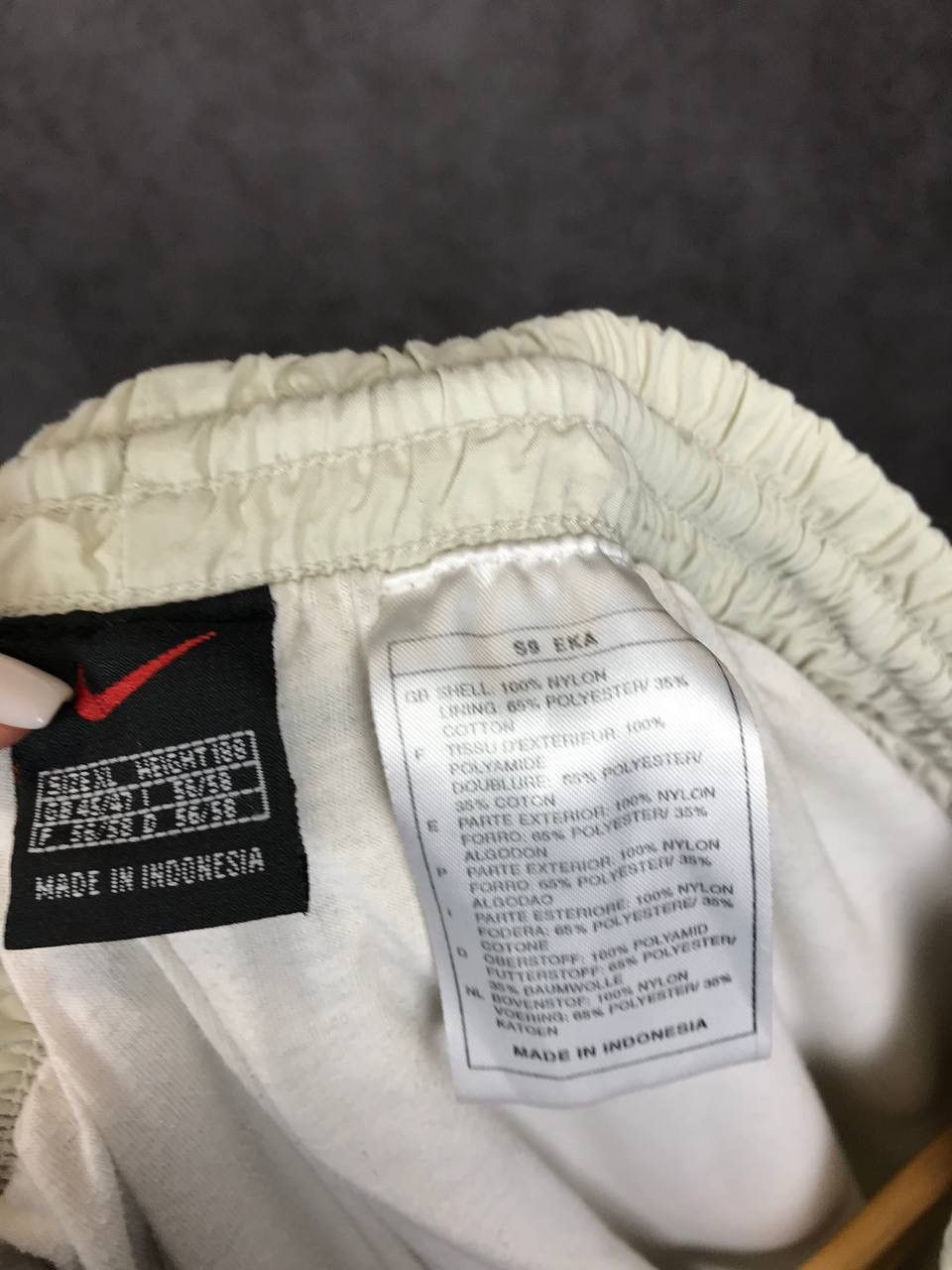 Vintage Nike swoosh streetwear vintage sweatpants Size US 34 / EU 50 - 3 Thumbnail