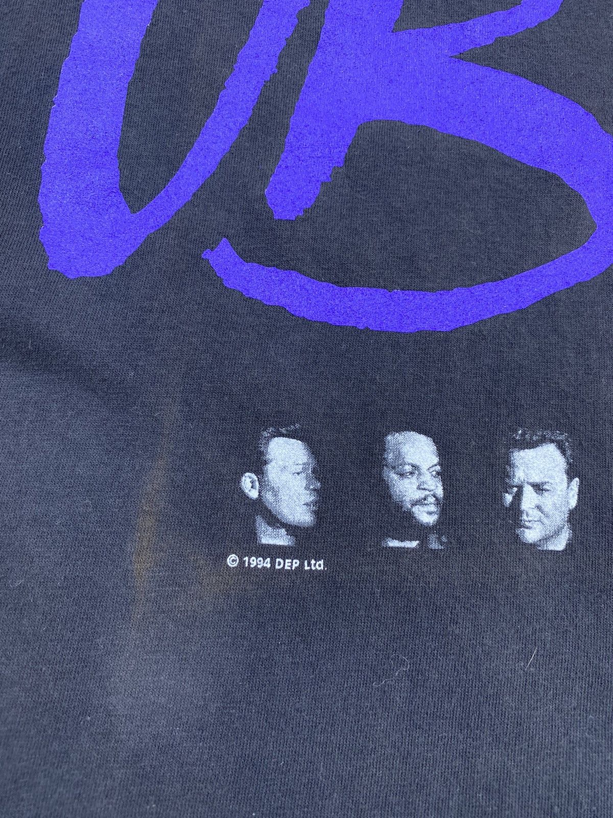 Band Tees VINTAGE 1994 UB40 PROMISES & LIES SEA POP DUB REGGAE COWBOY Size US L / EU 52-54 / 3 - 6 Thumbnail