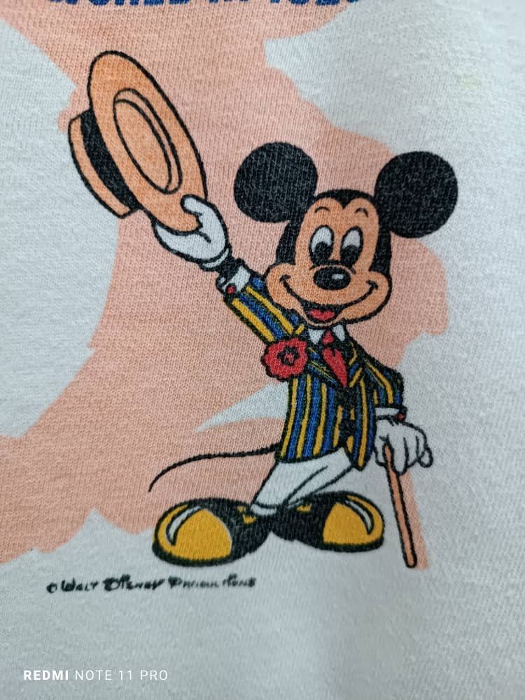 Japanese Brand × Mickey Mouse × Vintage MICKEY MOUSE VINTAGE JAPANS SWEATSHIRT Size US XS / EU 42 / 0 - 4 Thumbnail