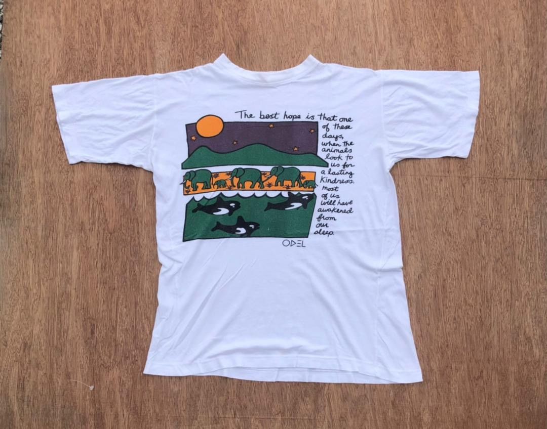 image of Vintage Tee A34 in White, Men's (Size Large)