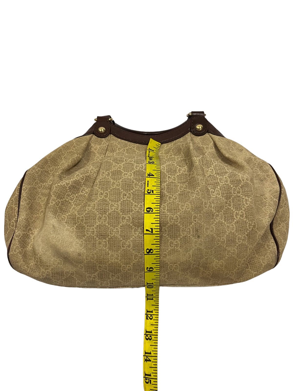 Gucci Gucci Handbag Fullprint Chain Logo Size ONE SIZE - 16 Thumbnail