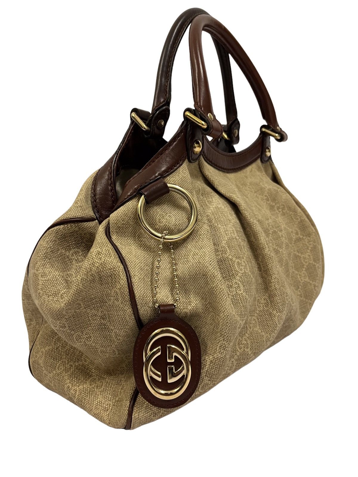Gucci Gucci Handbag Fullprint Chain Logo Size ONE SIZE - 1 Thumbnail