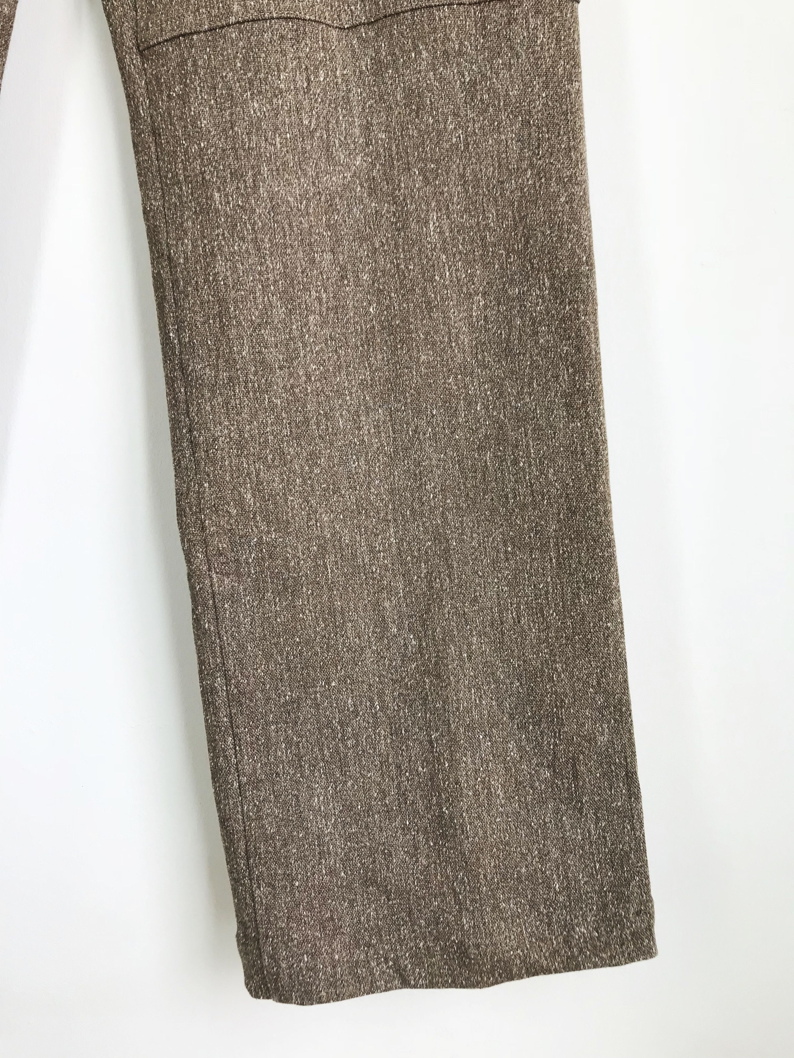 Japanese Brand GREEN CLUBS Salt & Pepper Multi Pocket Cargo Pant Size US 36 / EU 52 - 4 Thumbnail