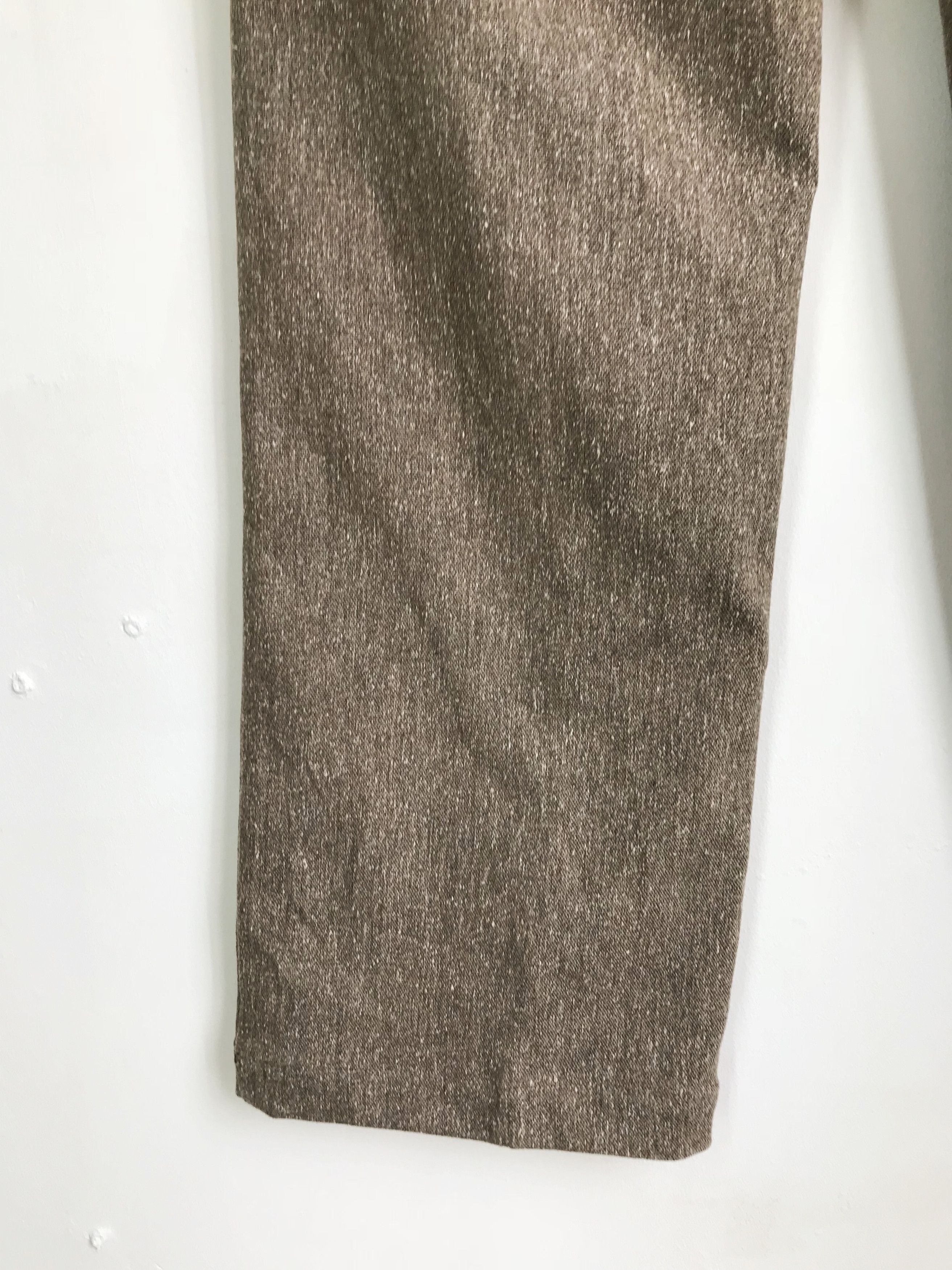 Japanese Brand GREEN CLUBS Salt & Pepper Multi Pocket Cargo Pant Size US 36 / EU 52 - 10 Thumbnail