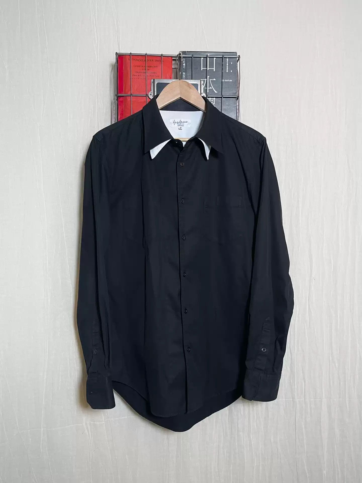 Yohji Yamamoto Yohji Yamamoto Double Collar Shirt Size US L / EU 52-54 / 3 - 1 Thumbnail