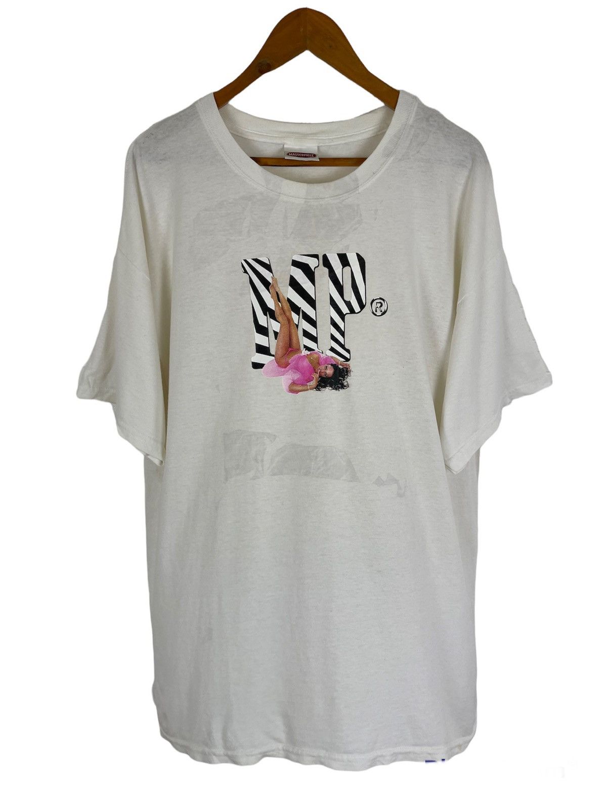 MasterPiece × Vintage 🔥SUMMER SALE🔥90’s MP Sexy Girl Tees Rihanna Size US XL / EU 56 / 4 - 1 Thumbnail