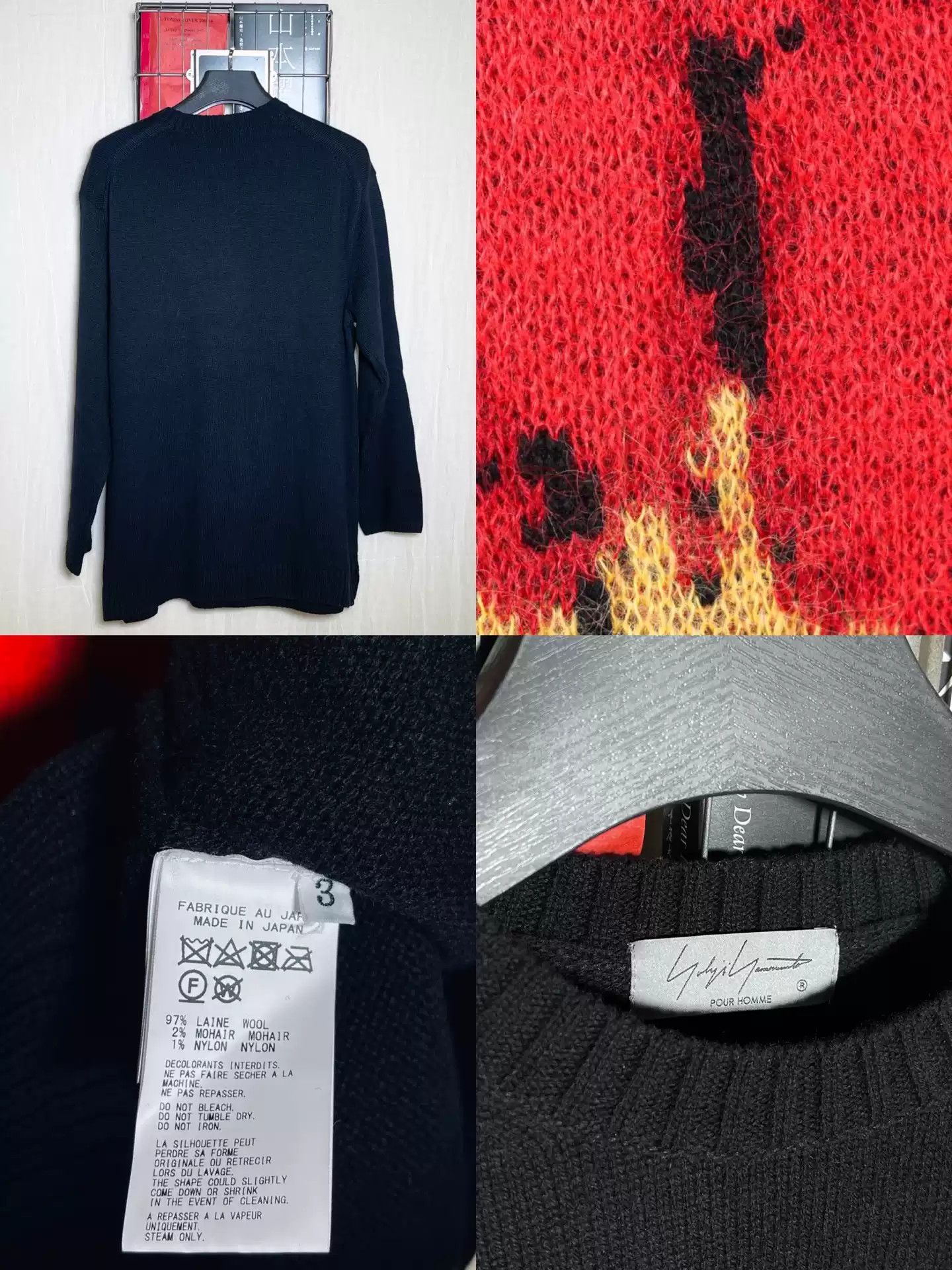 Yohji Yamamoto Yohji Yamamoto 21aw Dahlia Knitted Shirt Size US L / EU 52-54 / 3 - 3 Thumbnail