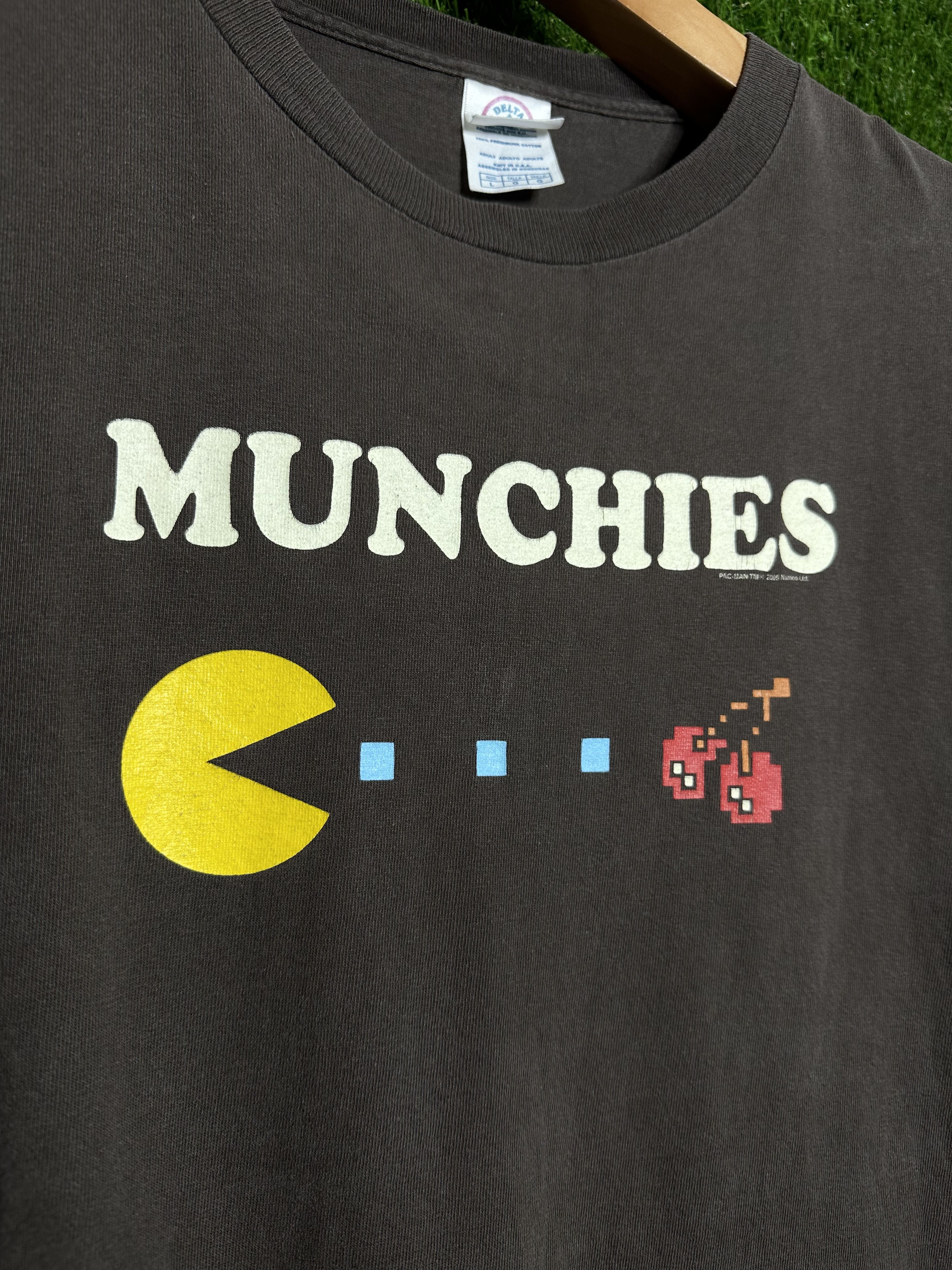 Vintage 💥Vintage Pac-Man Munchies 2005 Gaming T-Shirt Size US L / EU 52-54 / 3 - 2 Thumbnail