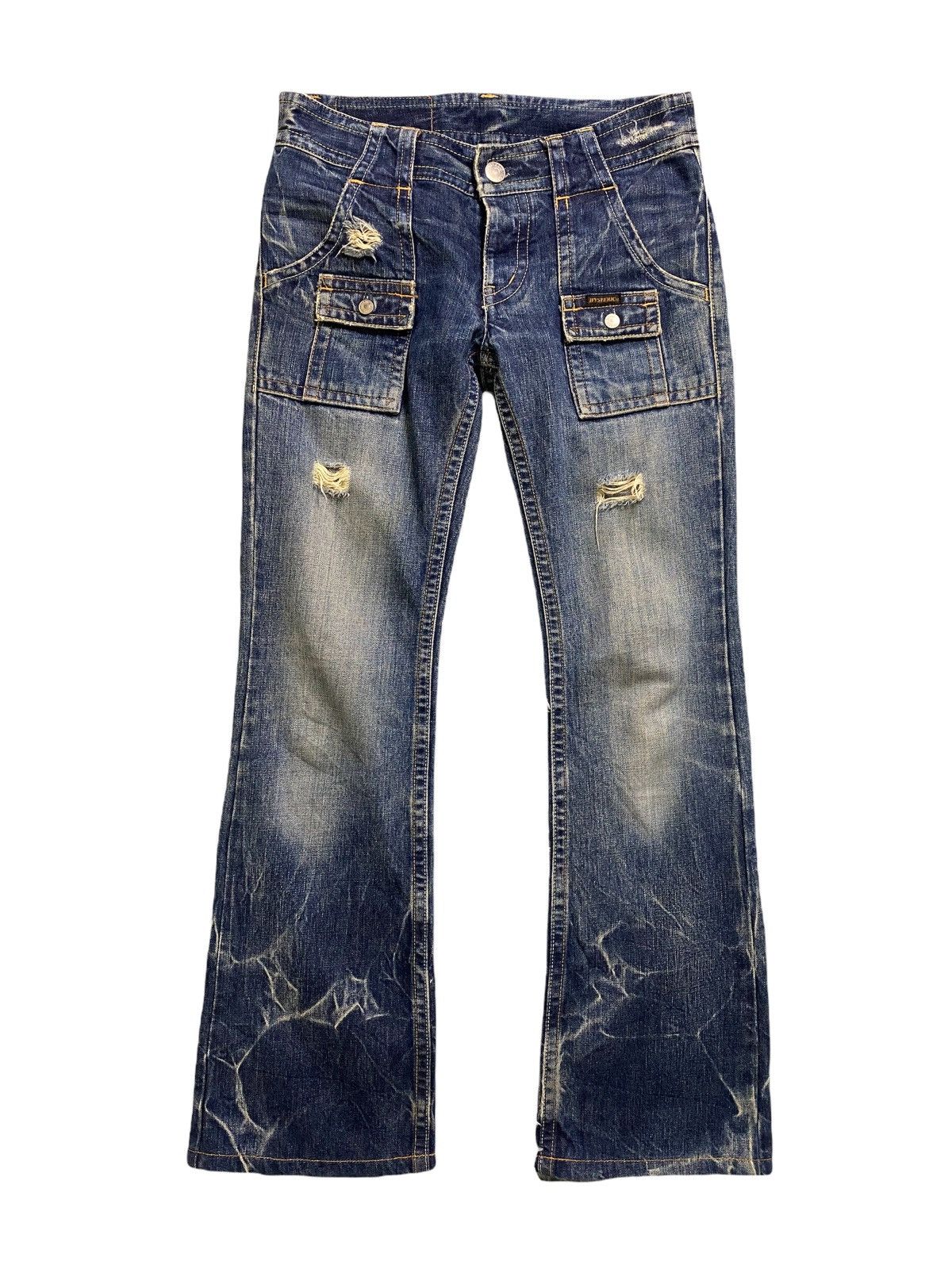 パンツ hysteric glamour bush flare denim pants Hysteric Glamour × Japanese Brand × Streetwear Hysteric