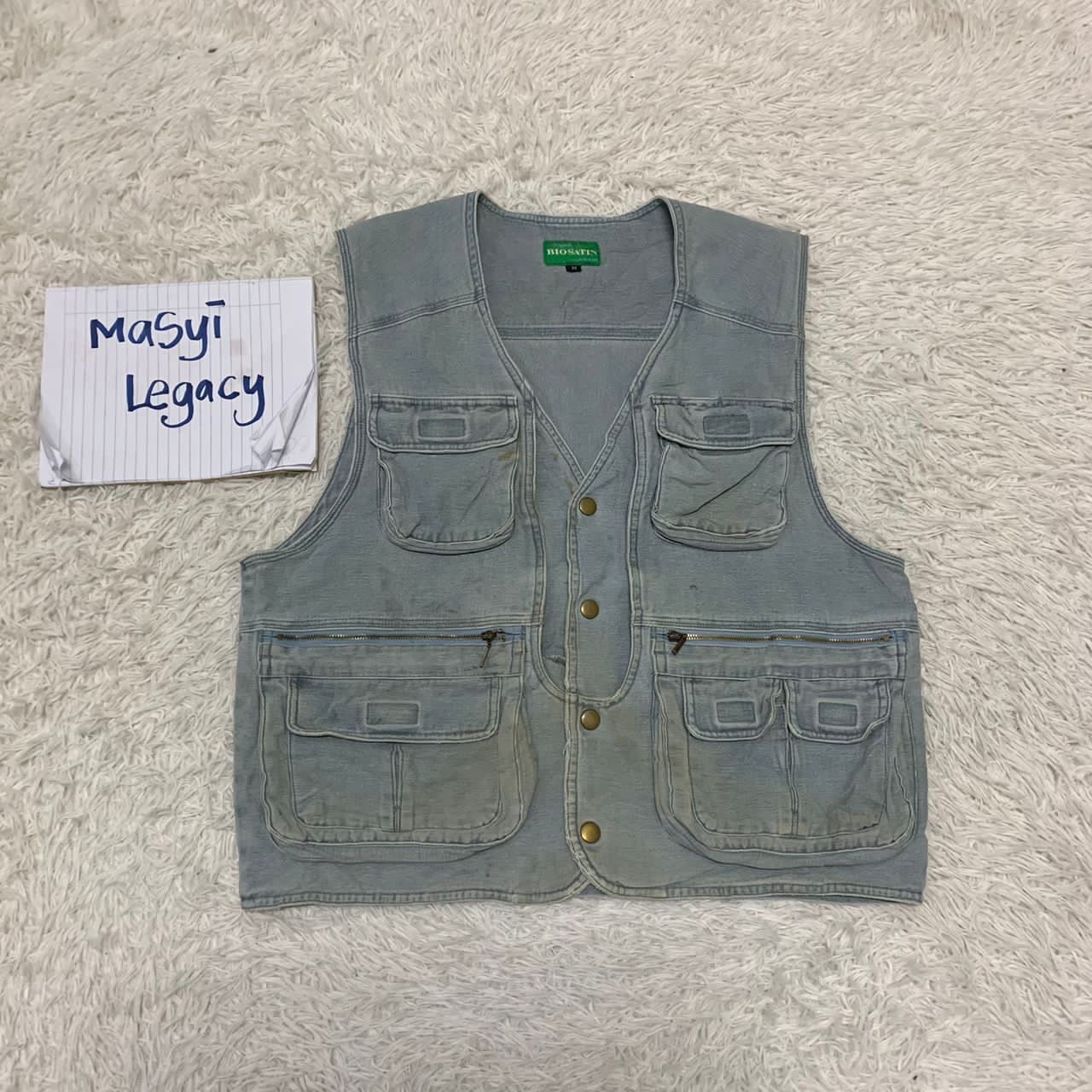 Japanese Brand Biosatin by Big Run vest Size US M / EU 48-50 / 2 - 1 Thumbnail